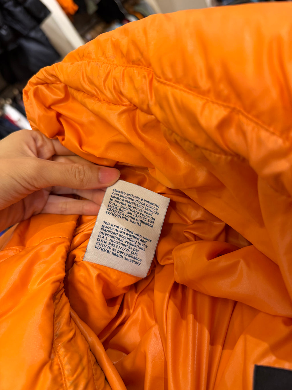 Moncler Achill Giubutto - Orange