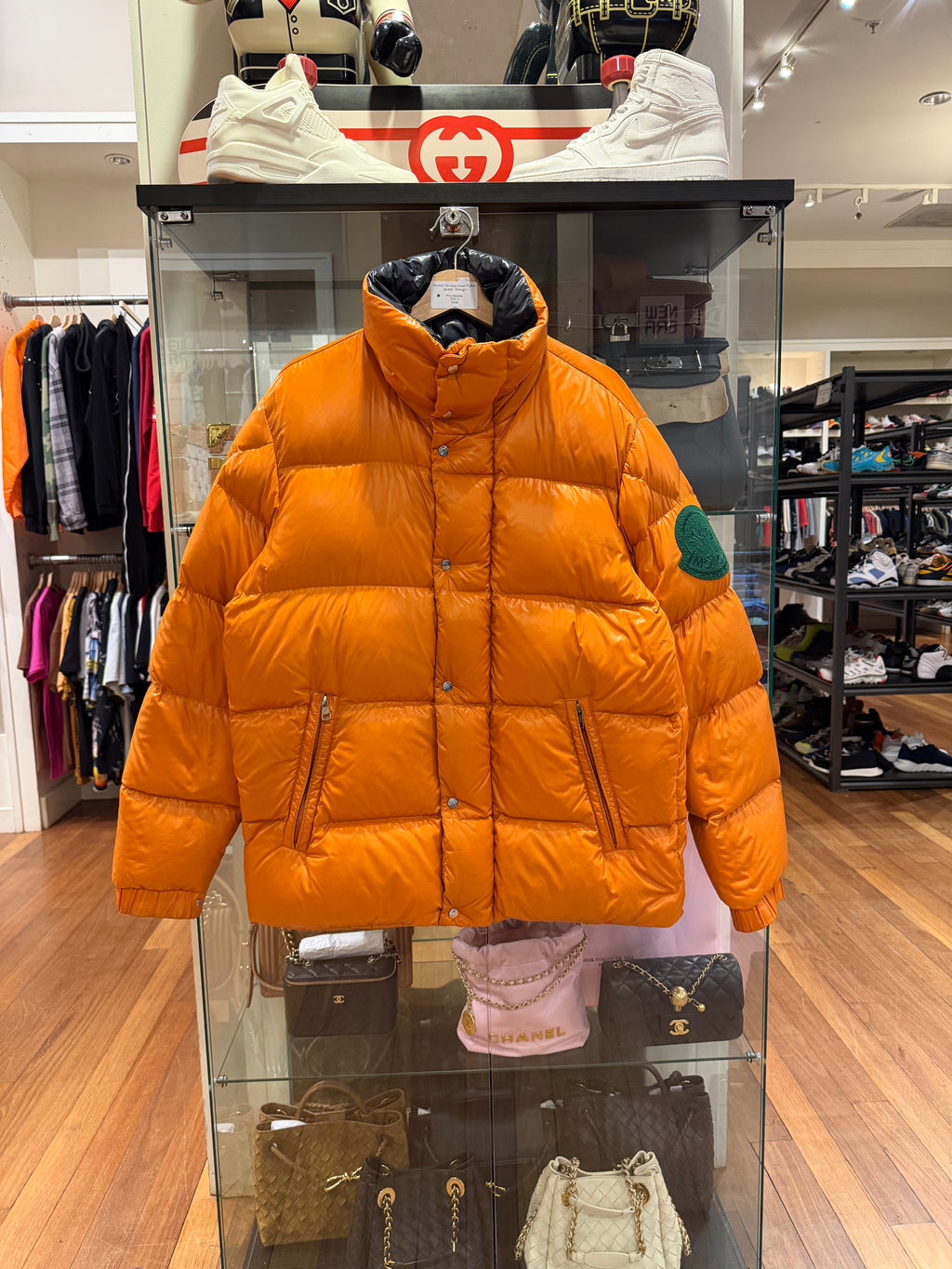 Moncer Dervaux Down Puffer
Jacket - Orange