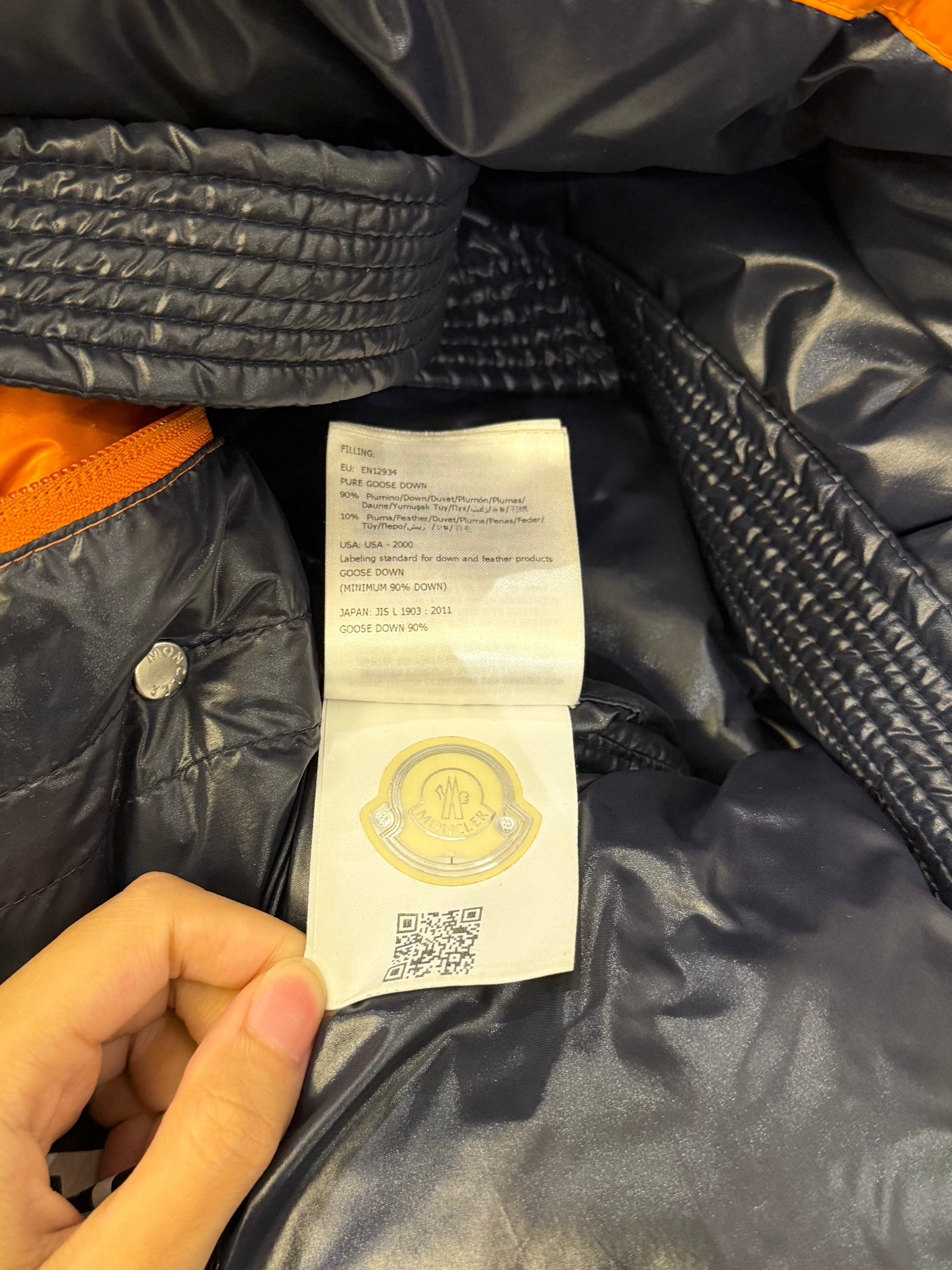 Moncer Dervaux Down Puffer
Jacket - Orange