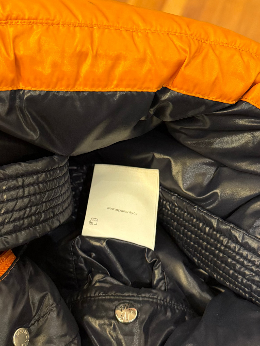 Moncer Dervaux Down Puffer
Jacket - Orange