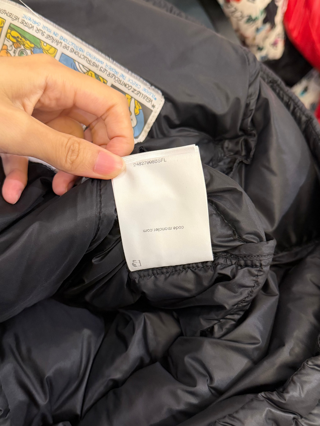 Moncler Pascal Giubbotto -
Black