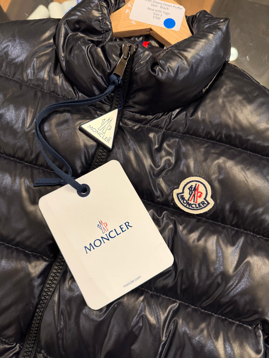 Moncler Ghany Down Puffer
Vest - Black