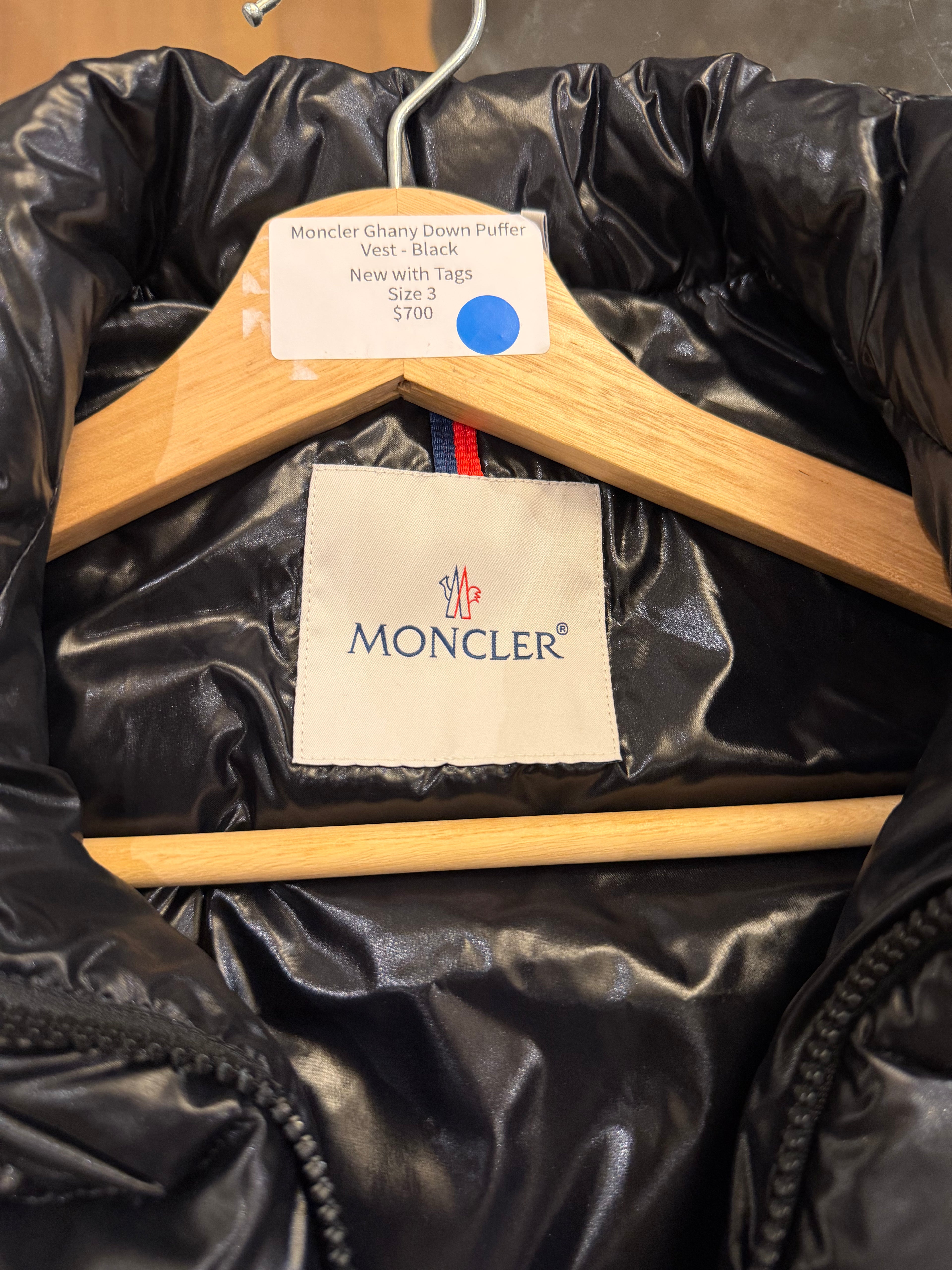 Moncler Ghany Down Puffer
Vest - Black
