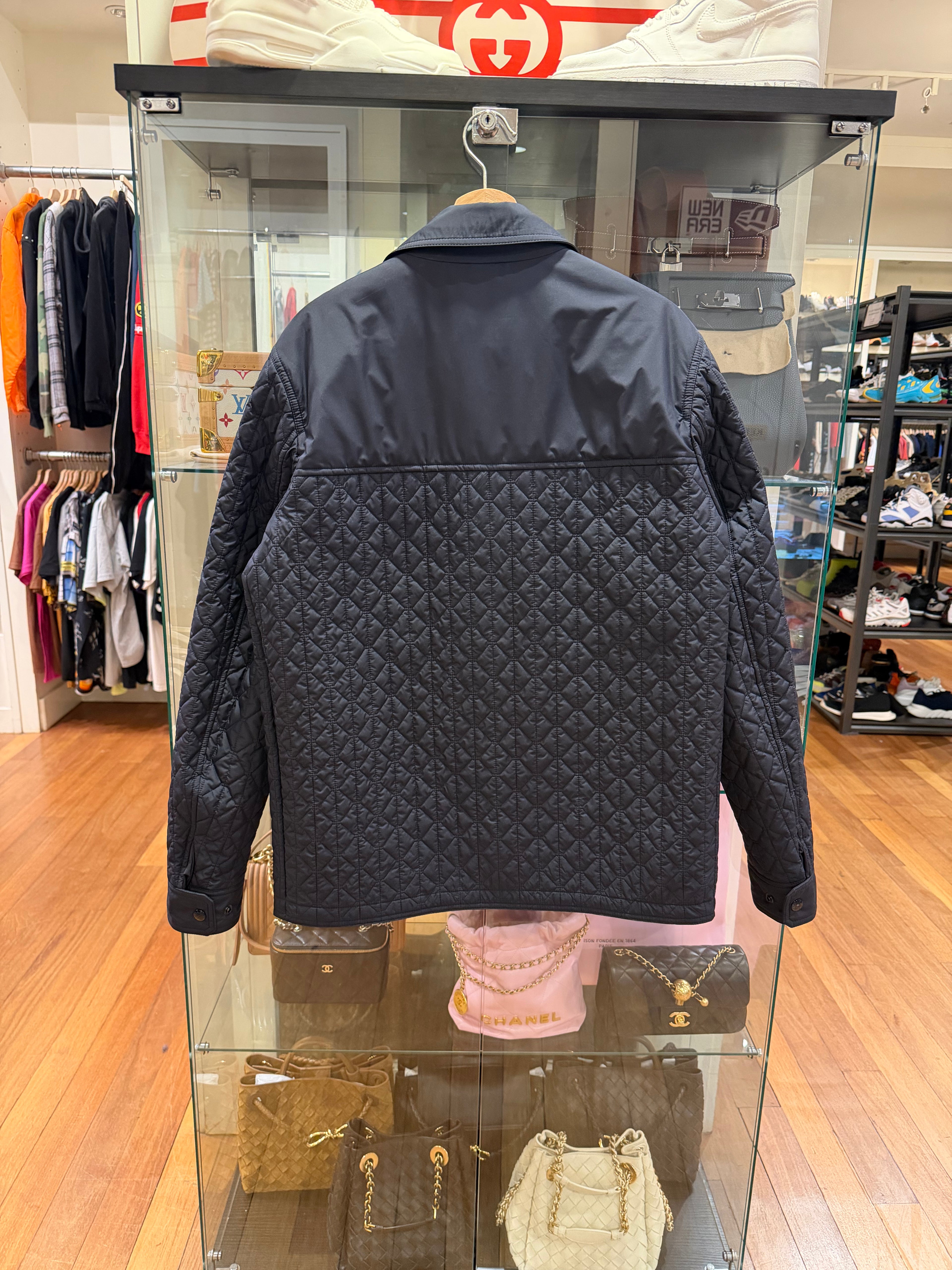 Moncler Theoline Diamond
Quilted Padded Jacket - Navy
