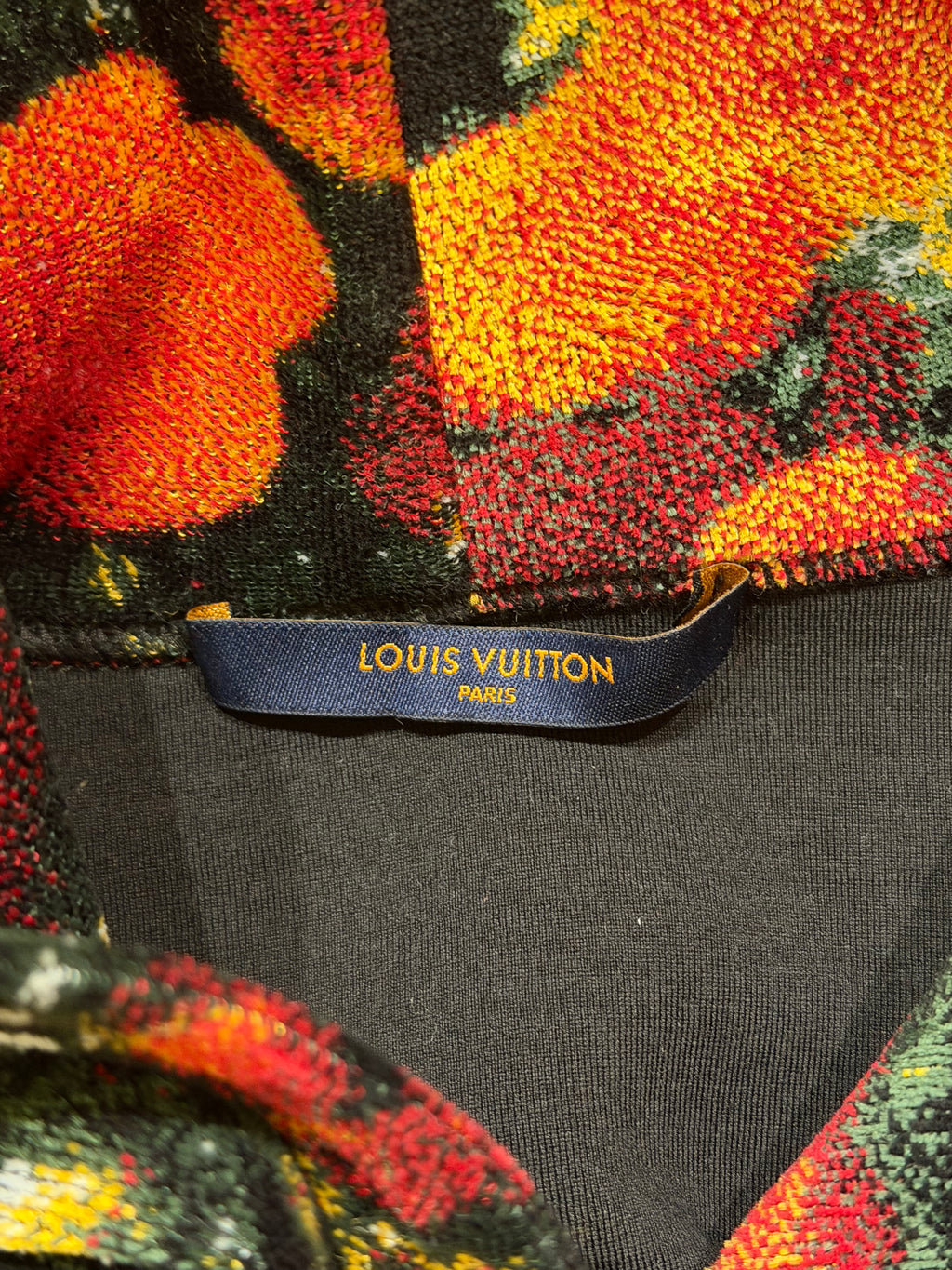 Louis Vuitton x Virgil Abloh ‘Poppies’ Velour Hoodie