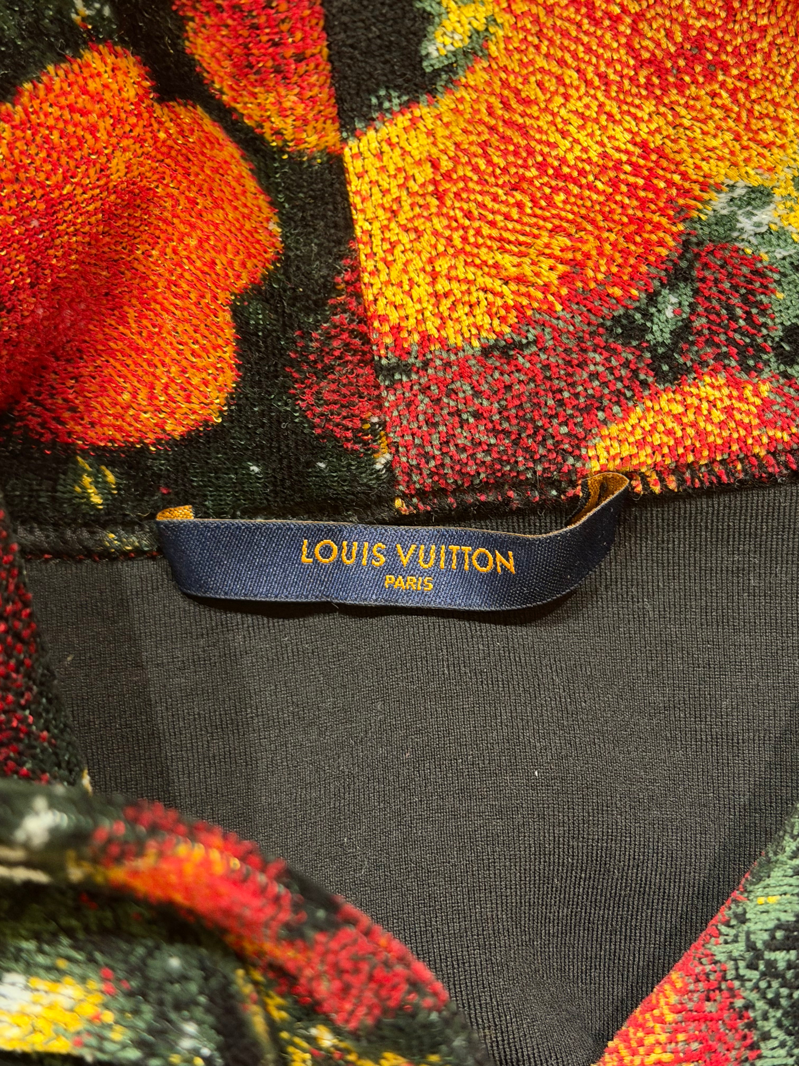 Louis Vuitton x Virgil Abloh ‘Poppies’ Velour Hoodie