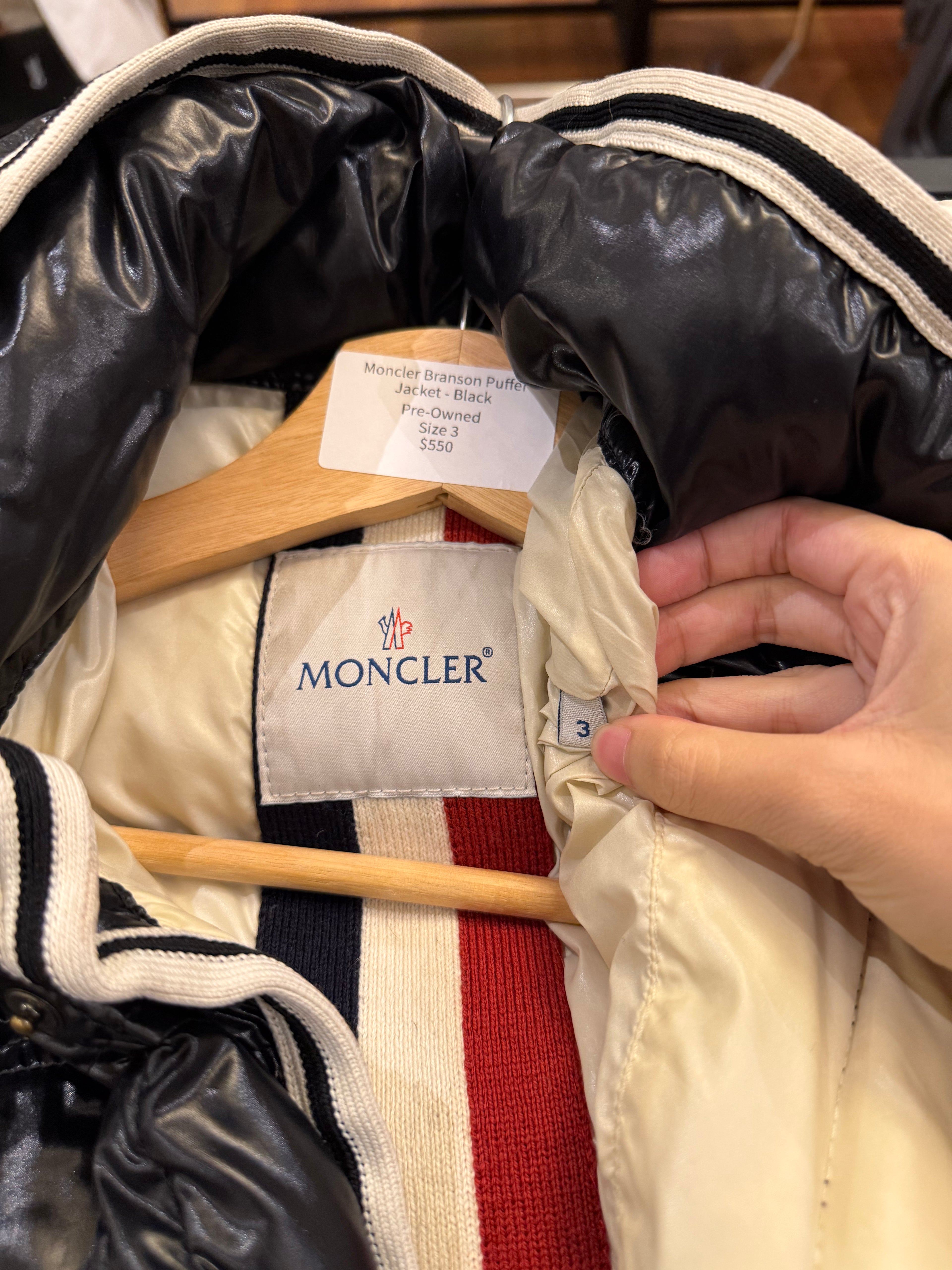 Moncler Branson Puffer
Jacket - Black