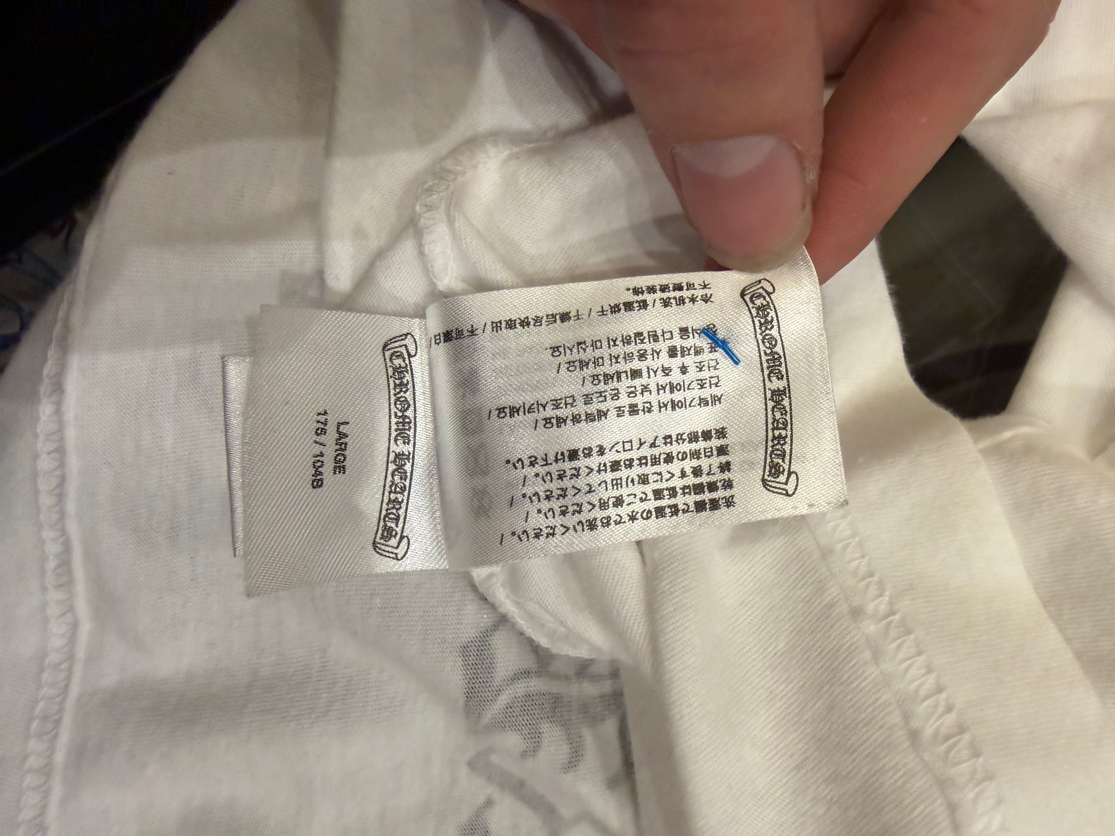 Chrome Hearts New York Excl. Horseahoe Pocket Tee - White