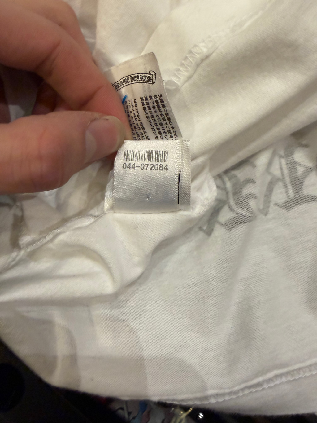 Chrome Hearts New York Excl. Horseahoe Pocket Tee - White