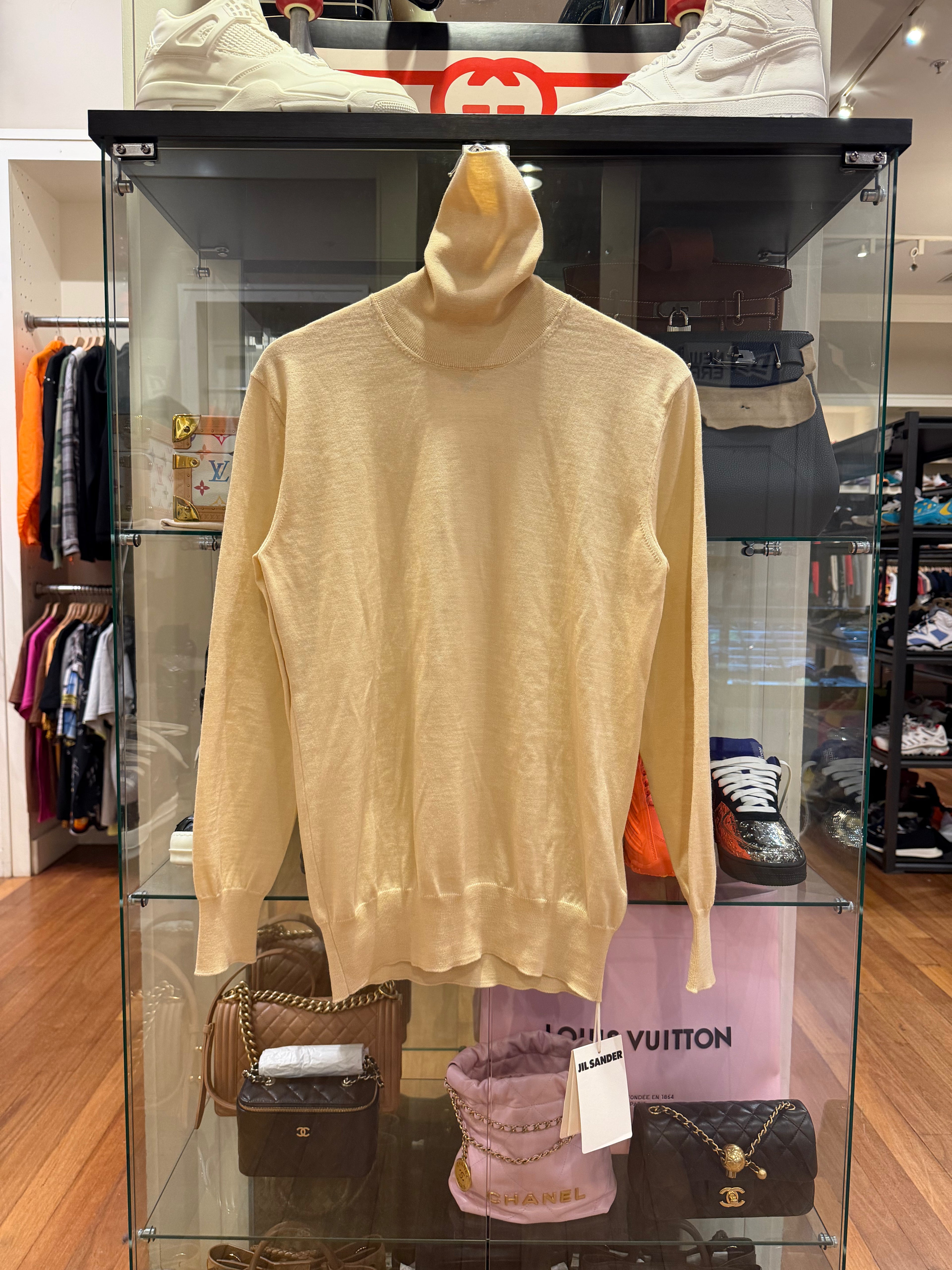 Jill Sander’s Yellow Woman’s Turtleneck