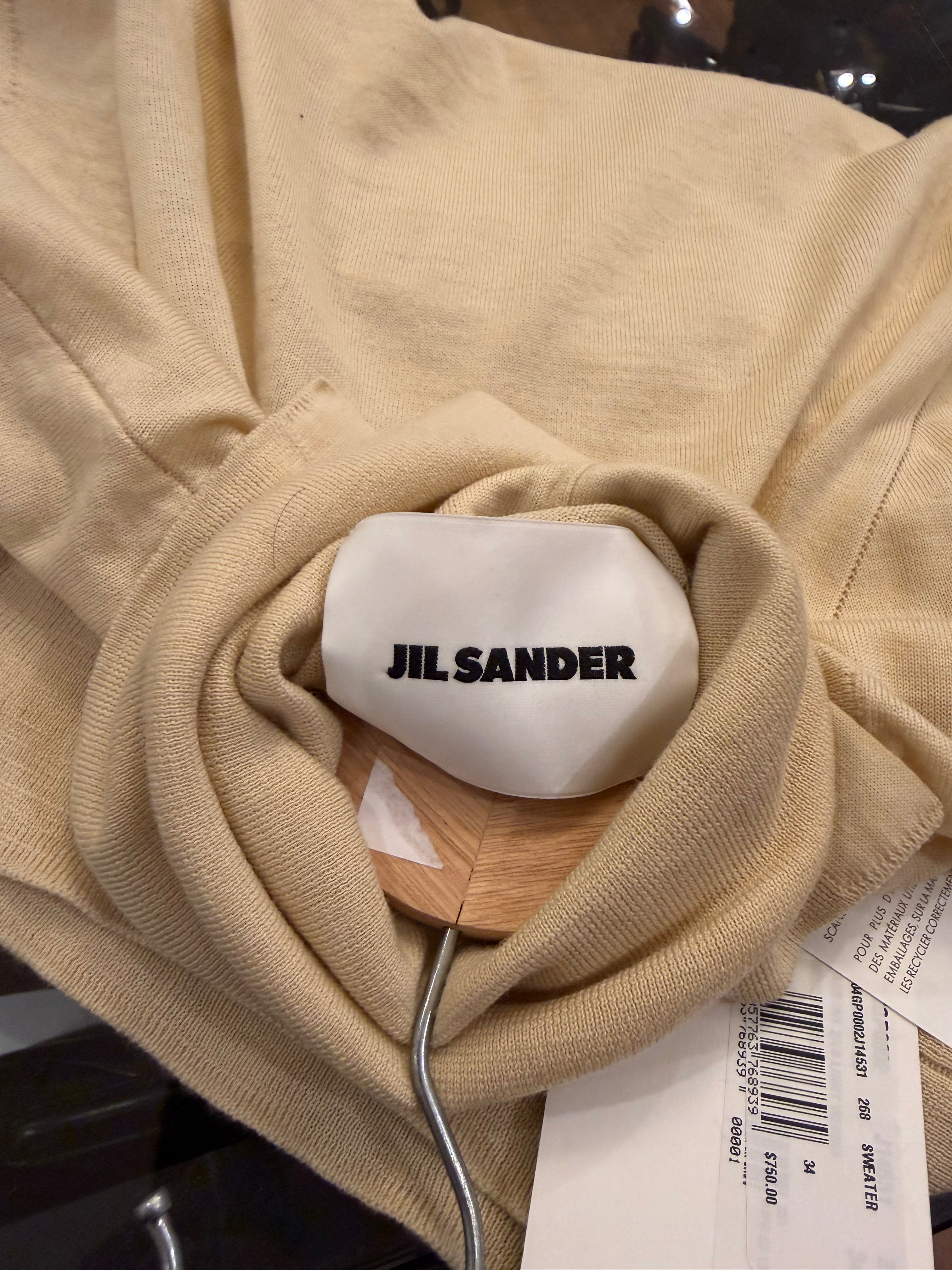 Jill Sander’s Yellow Woman’s Turtleneck