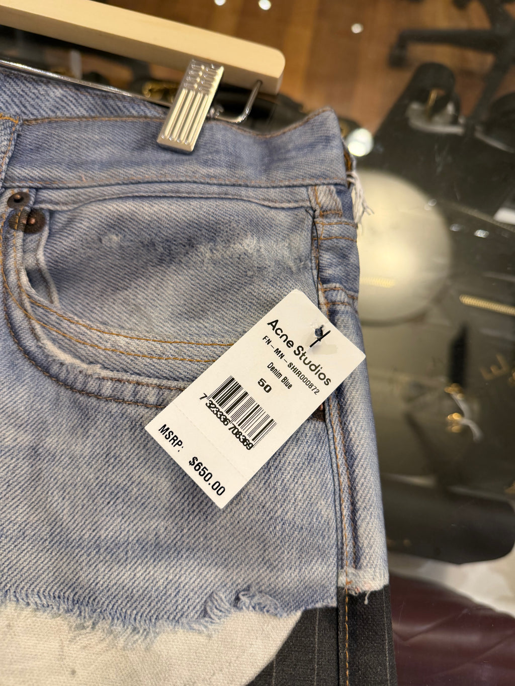 Acne Studios Troupe Denim
Pinstripe Jeans