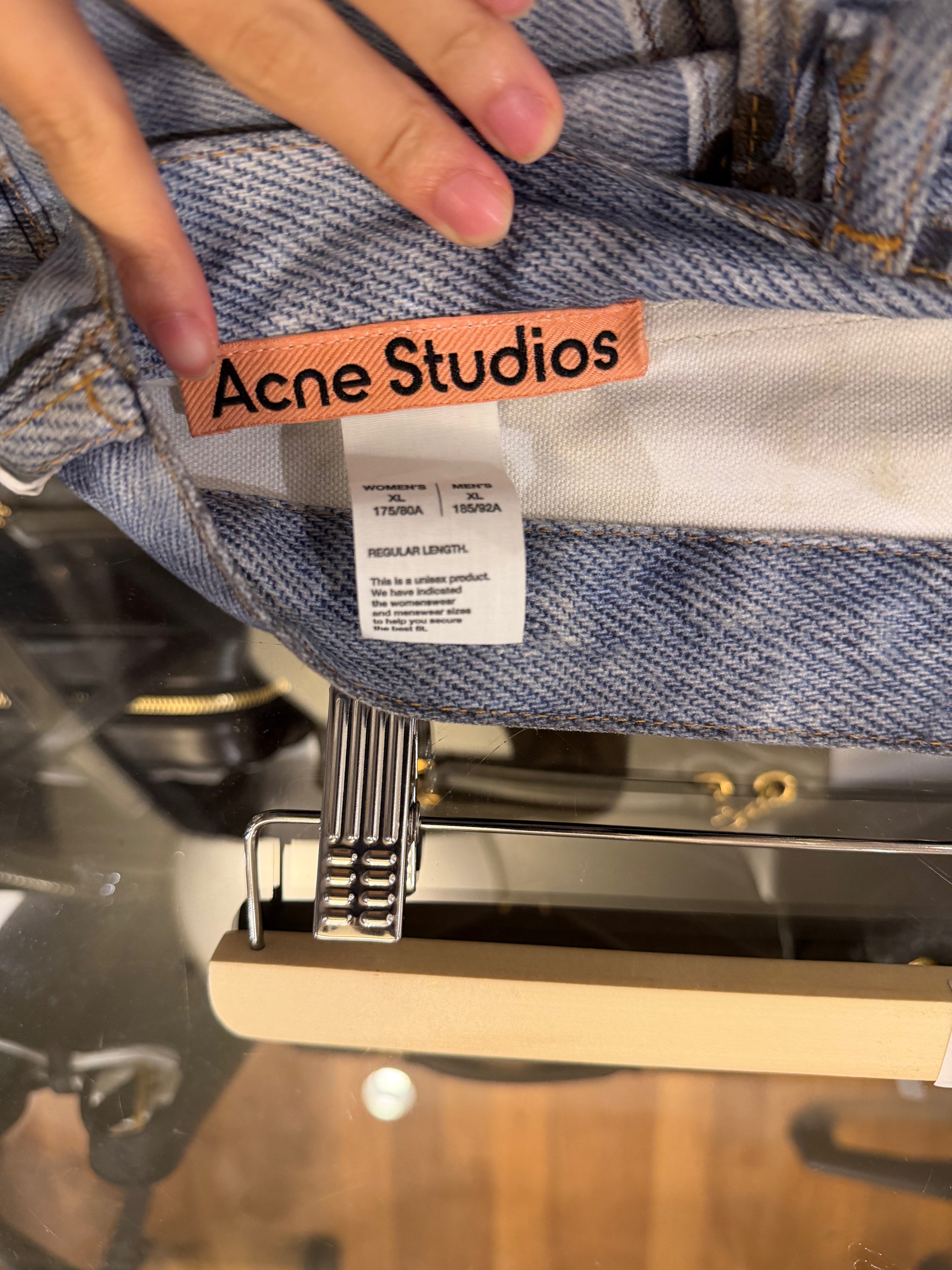 Acne Studios Troupe Denim
Pinstripe Jeans