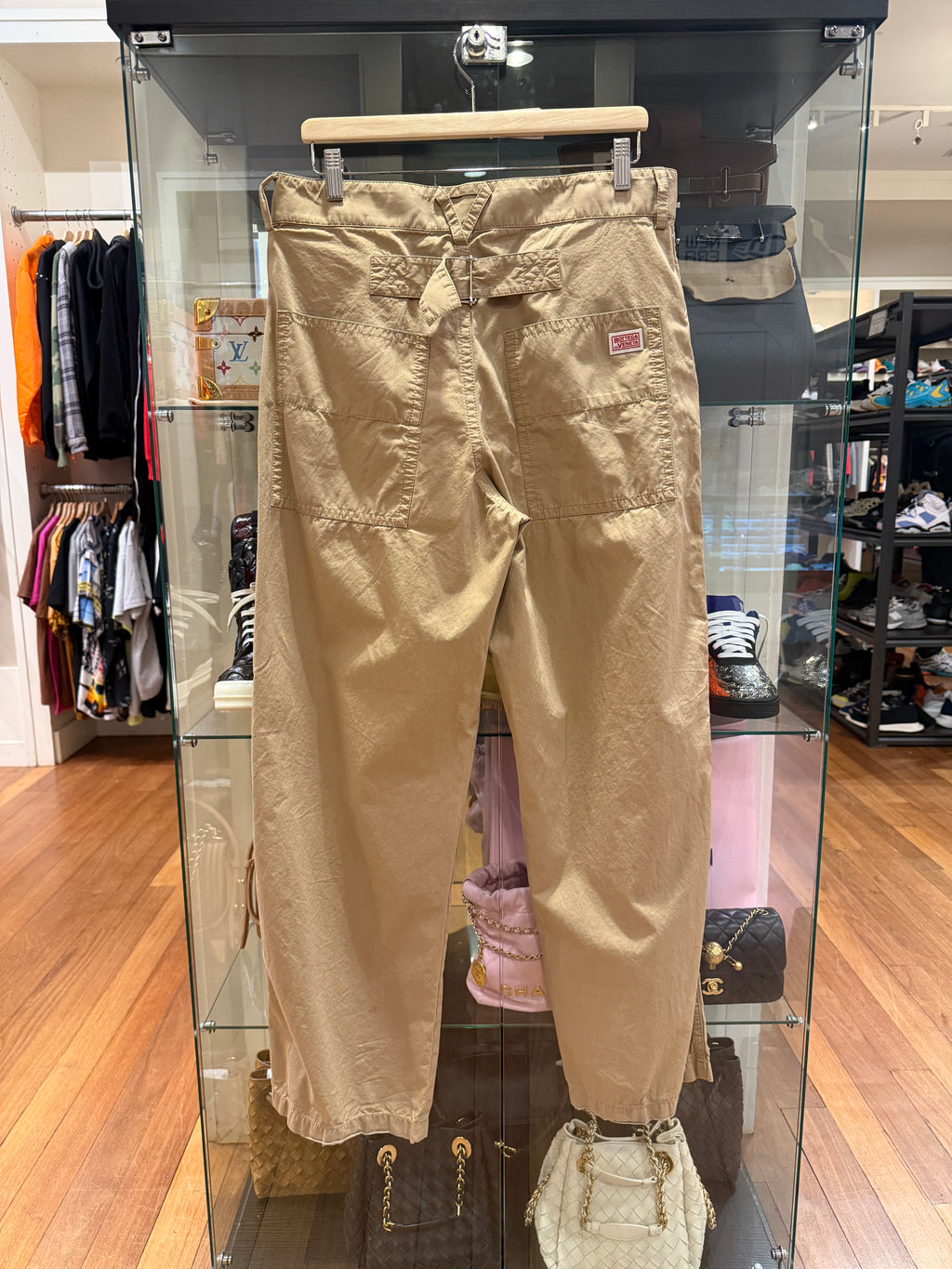 Bottega Veneta Khaki Pants