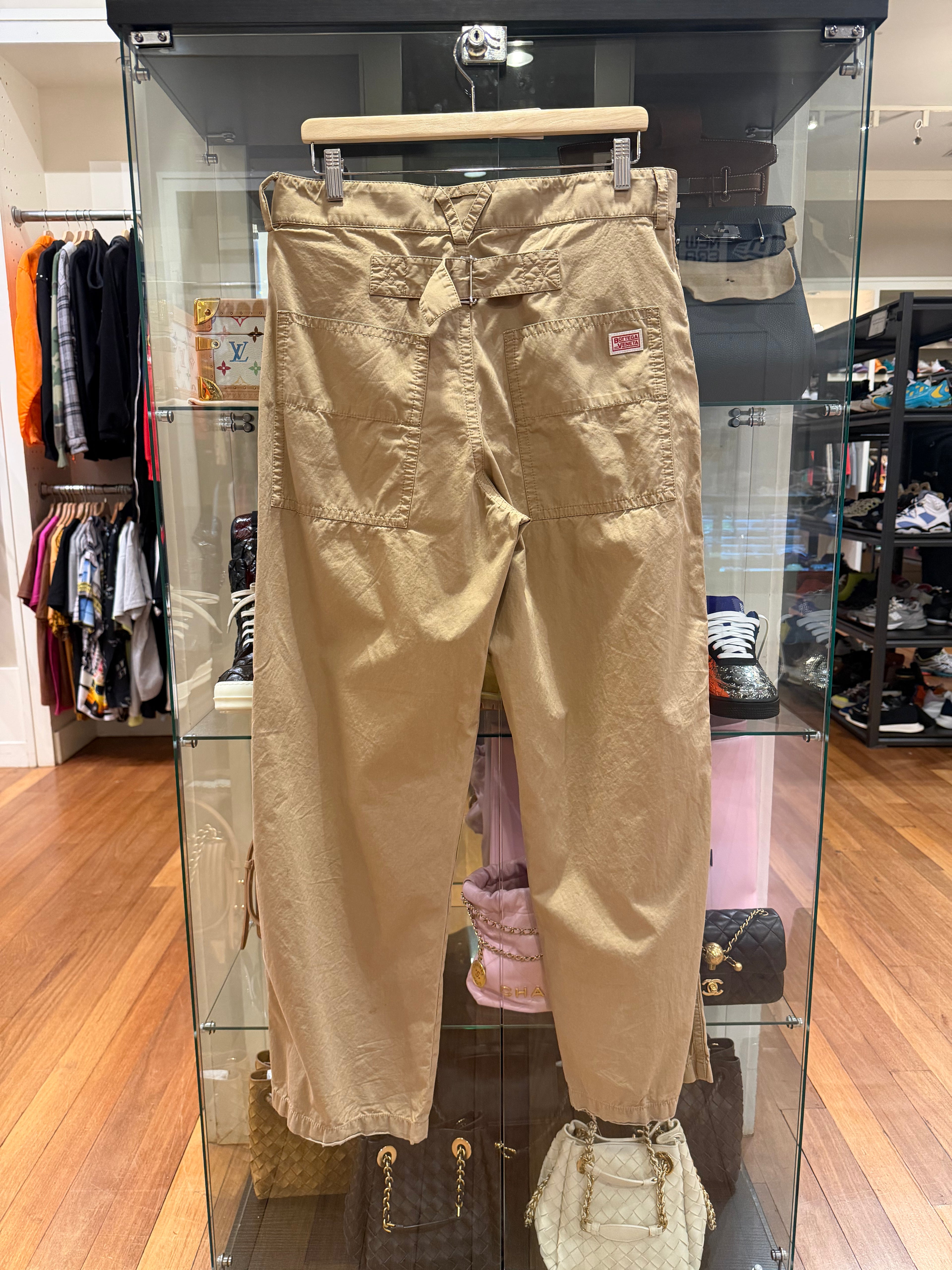 Bottega Veneta Khaki Pants