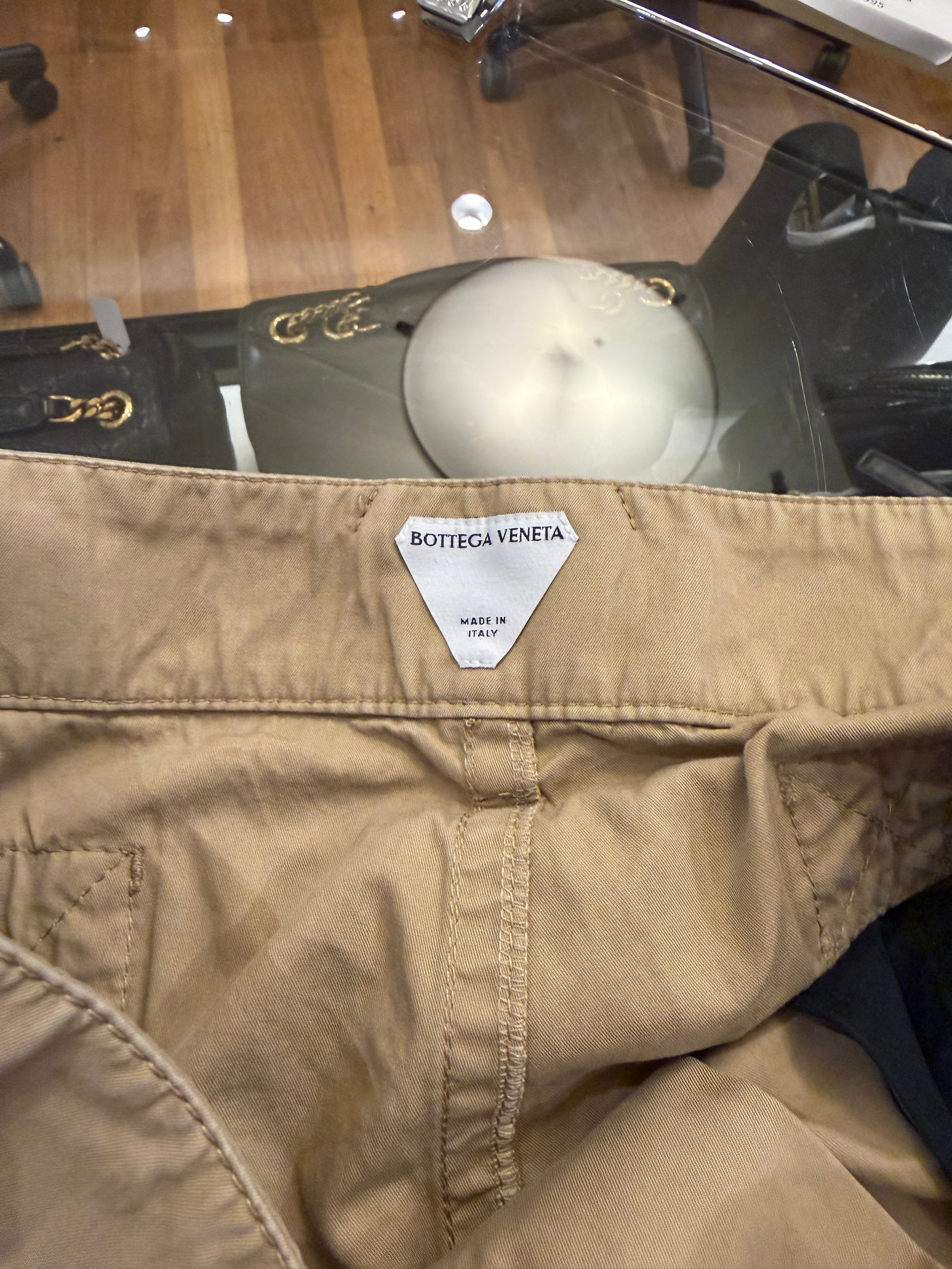 Bottega Veneta Khaki Pants