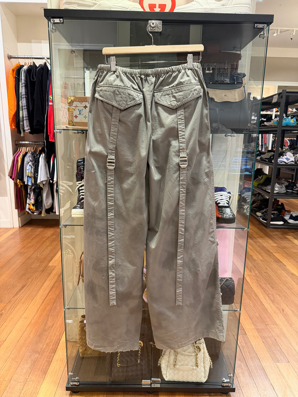 Acne Studios Wide Leg Cargo
Trousers - Grey