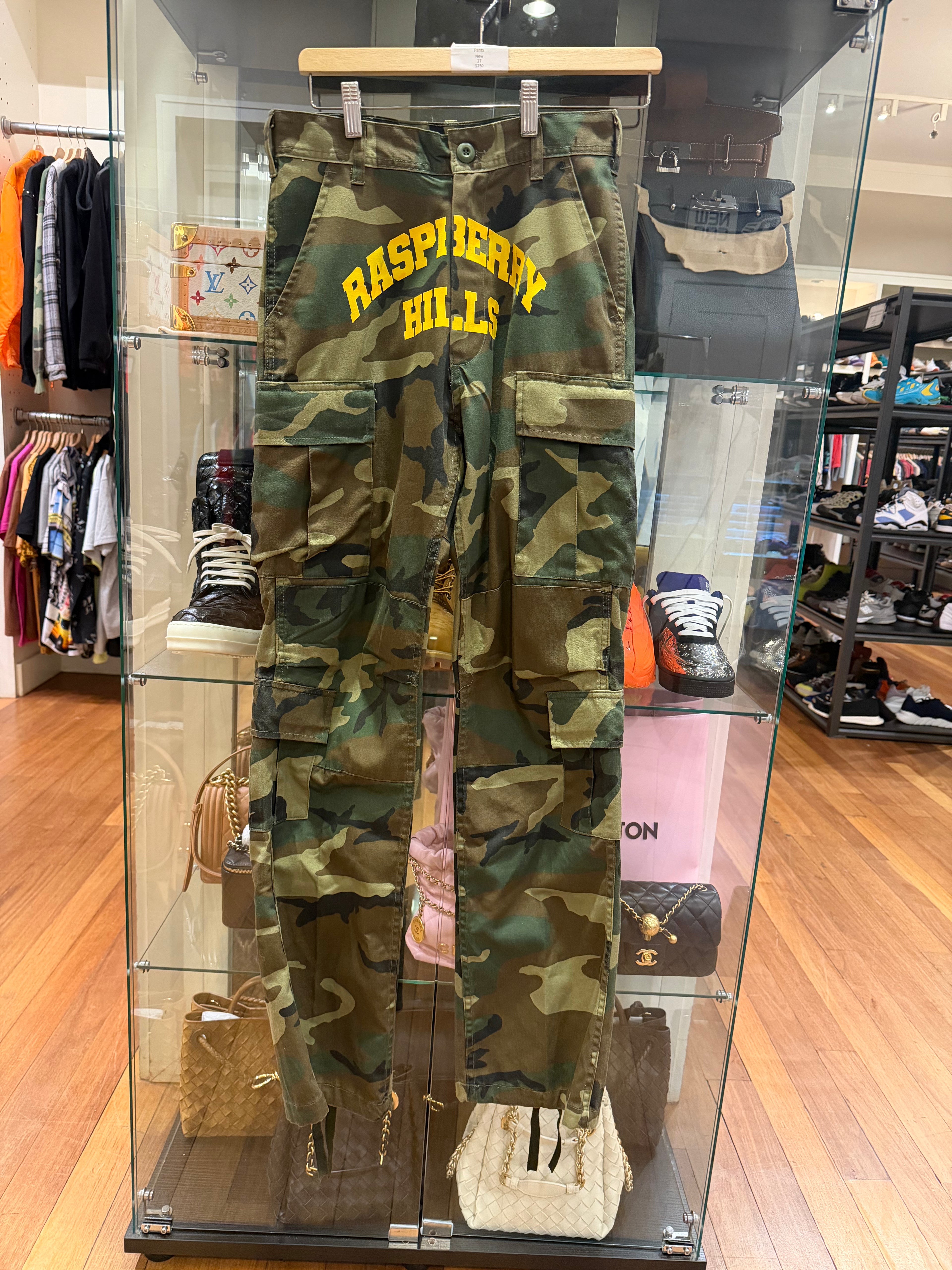 Raspberry Hills Camo Cargo
Pants