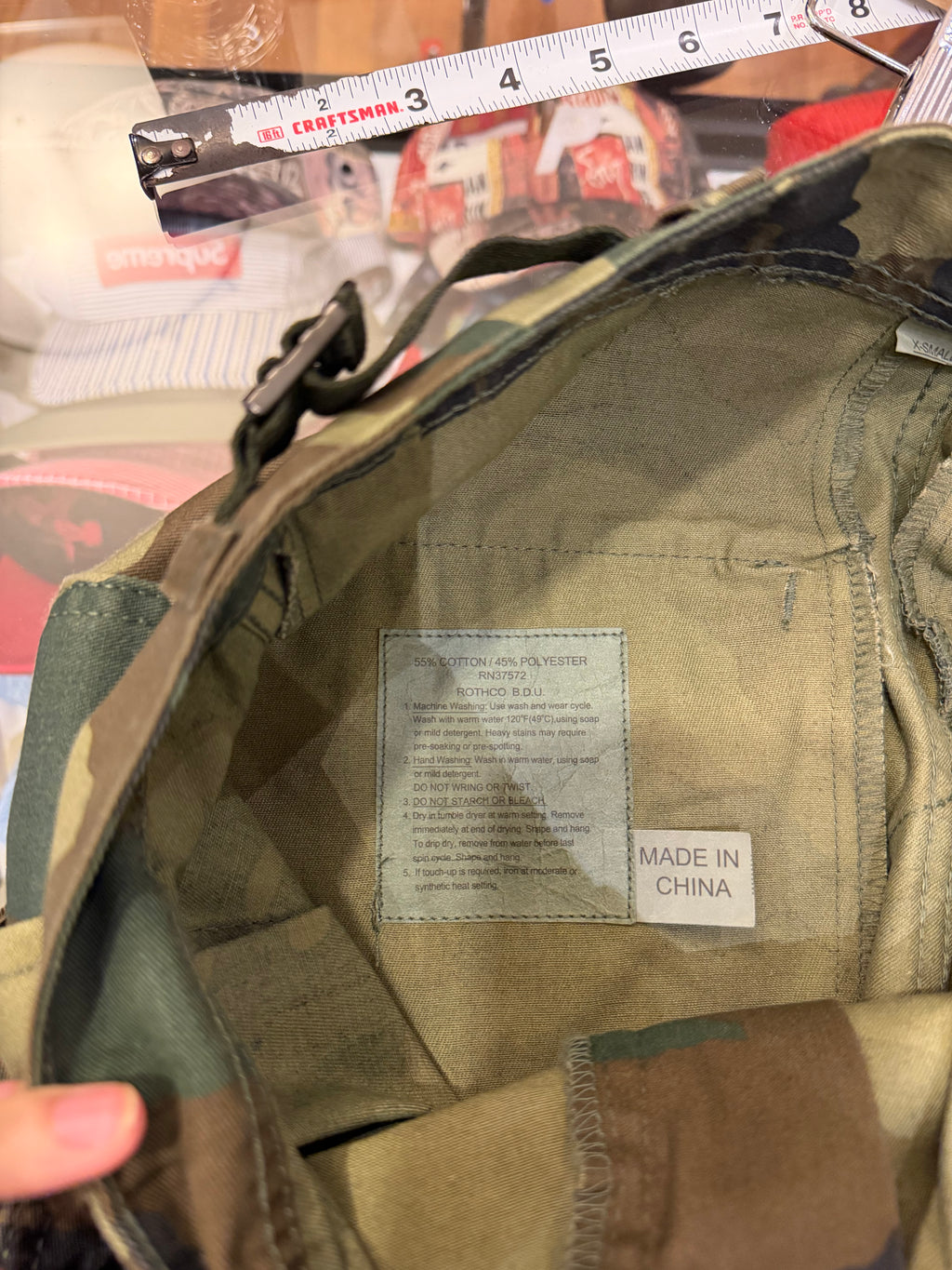 Raspberry Hills Camo Cargo
Pants