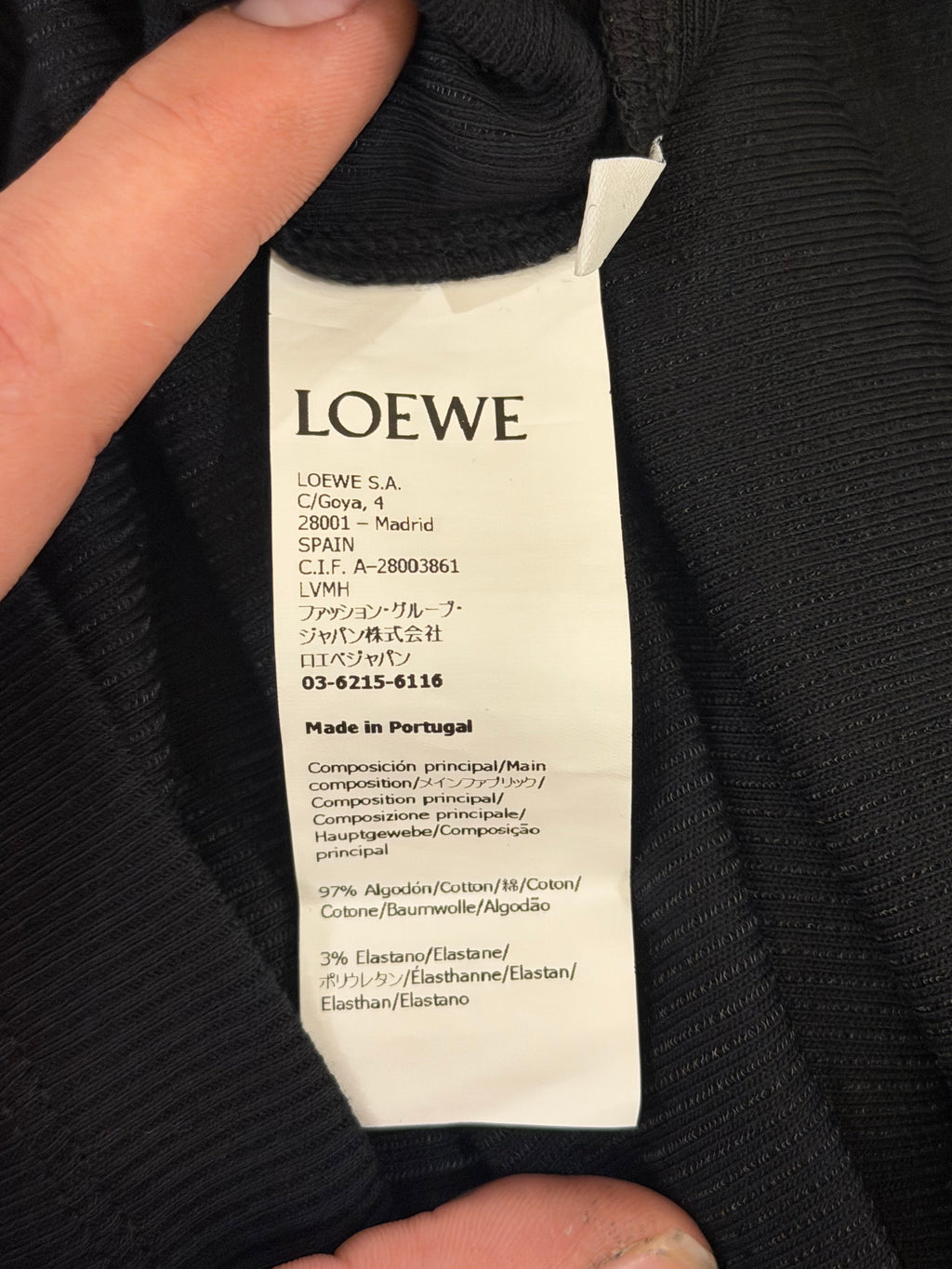Loewe Tank Top - Black