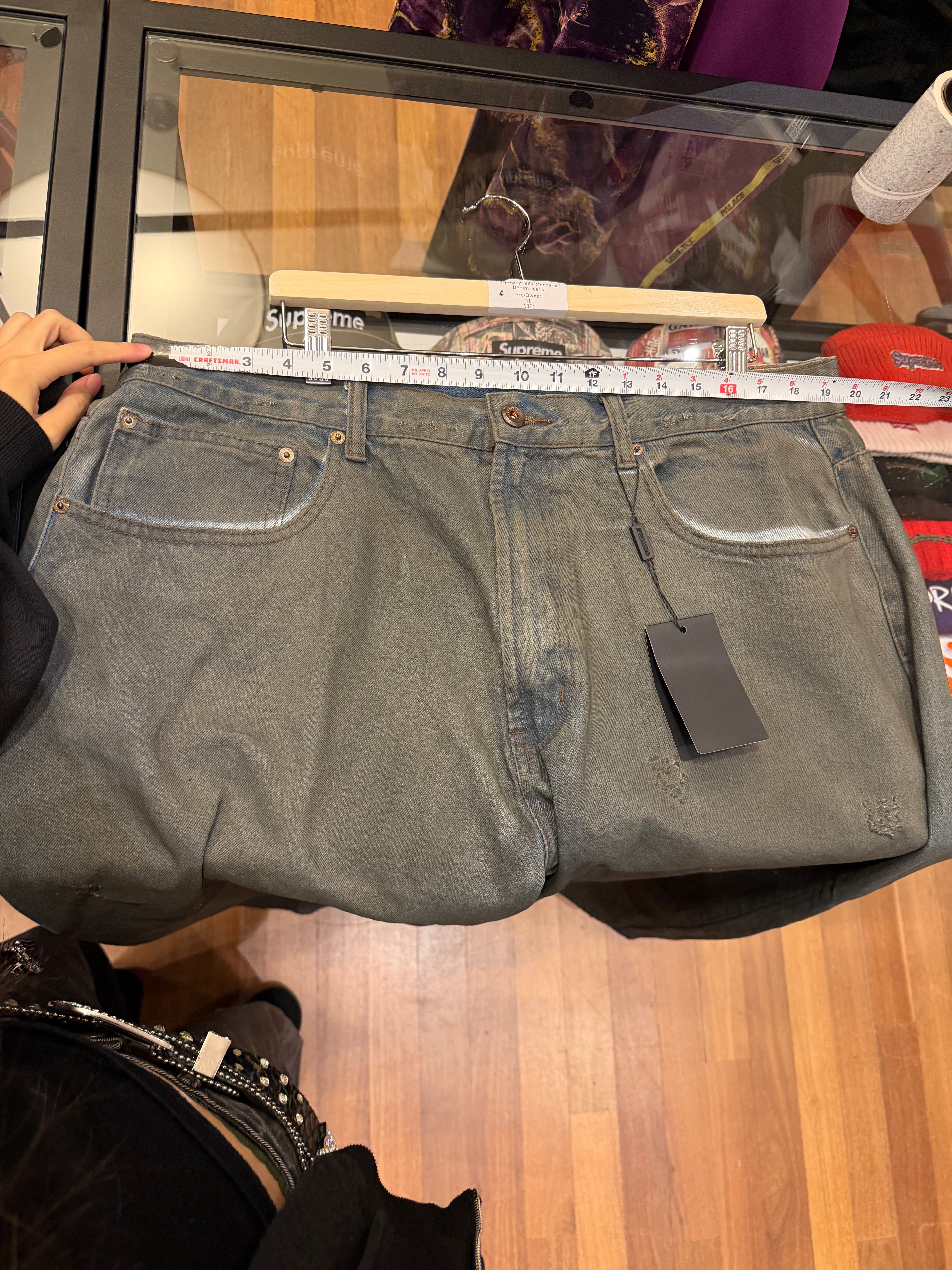 Raspberry Hills 'Mechanic'
Denim Jeans