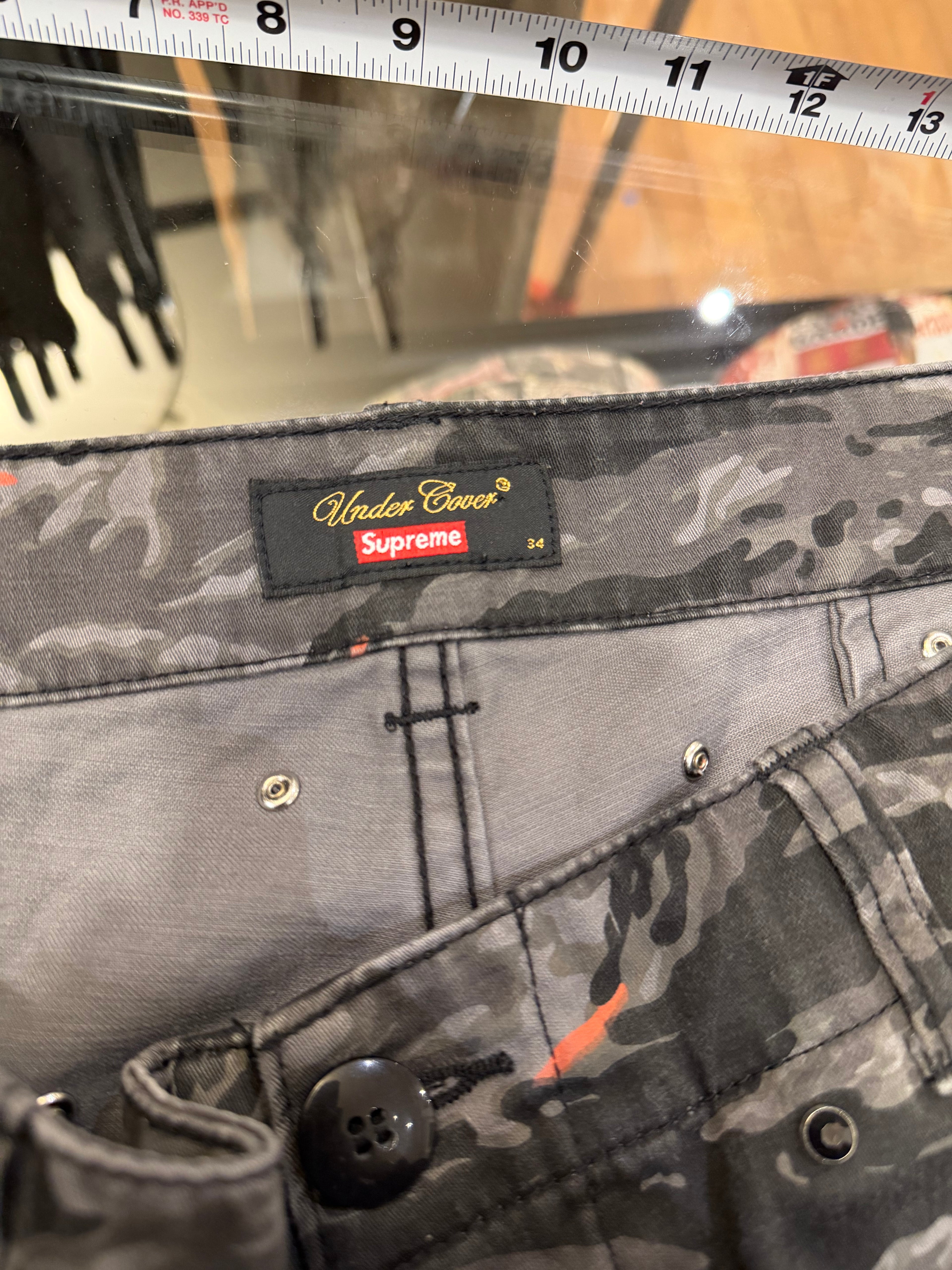 Undercover x Supreme
Studded Camo Pants
