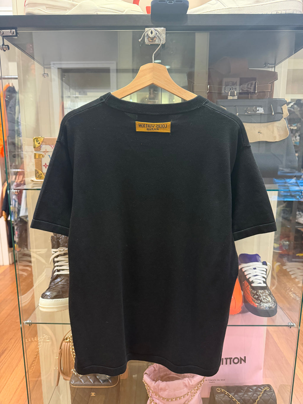 Louis Vuitton Maison Intarsia Tee - Black