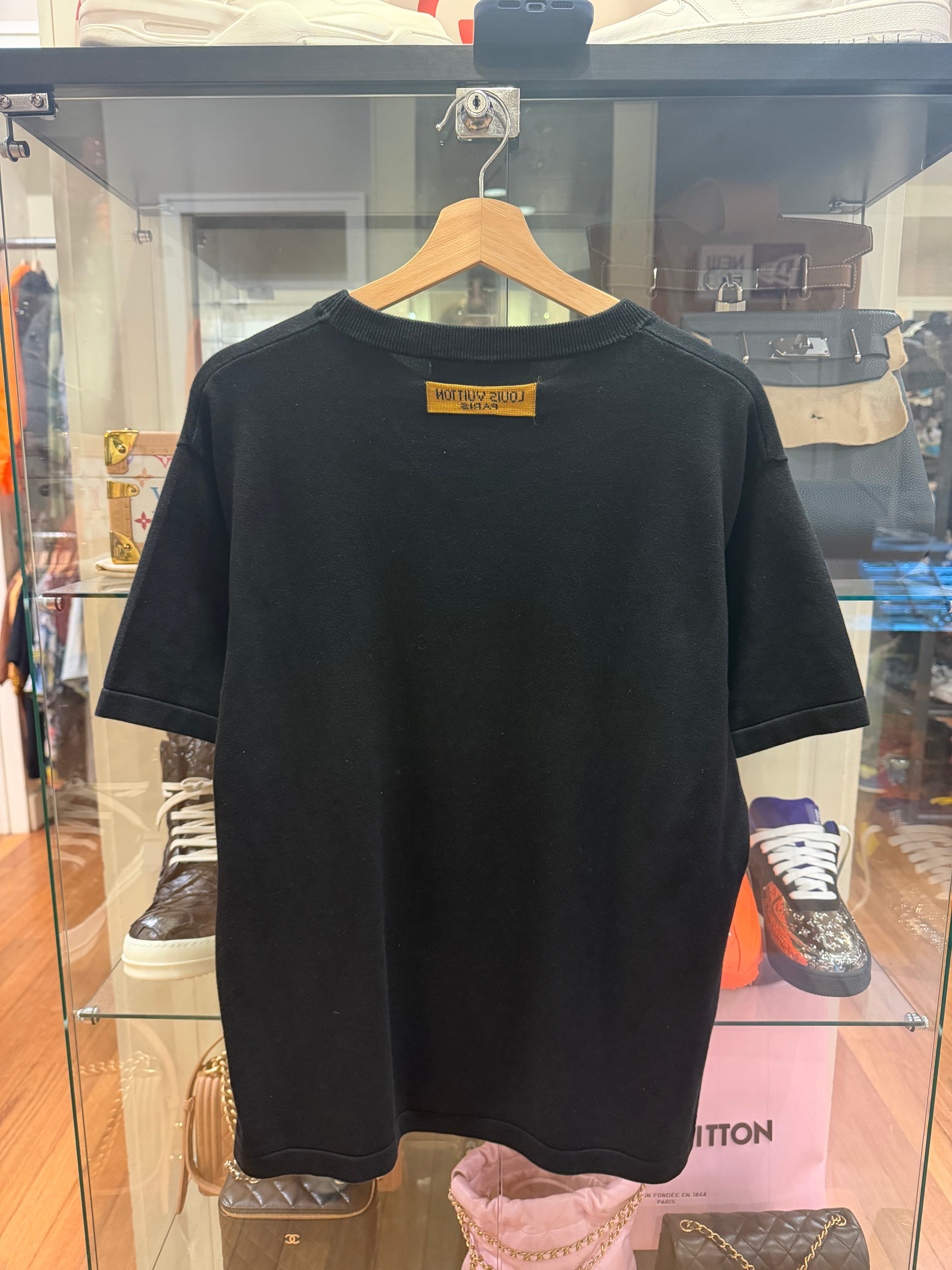 Louis Vuitton Maison Intarsia Tee - Black