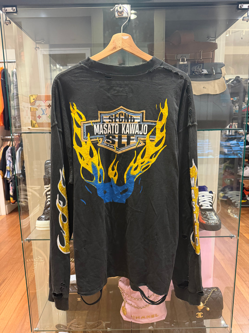 SeCND SLF x Masato Kawajo Firestorm Vintage LS