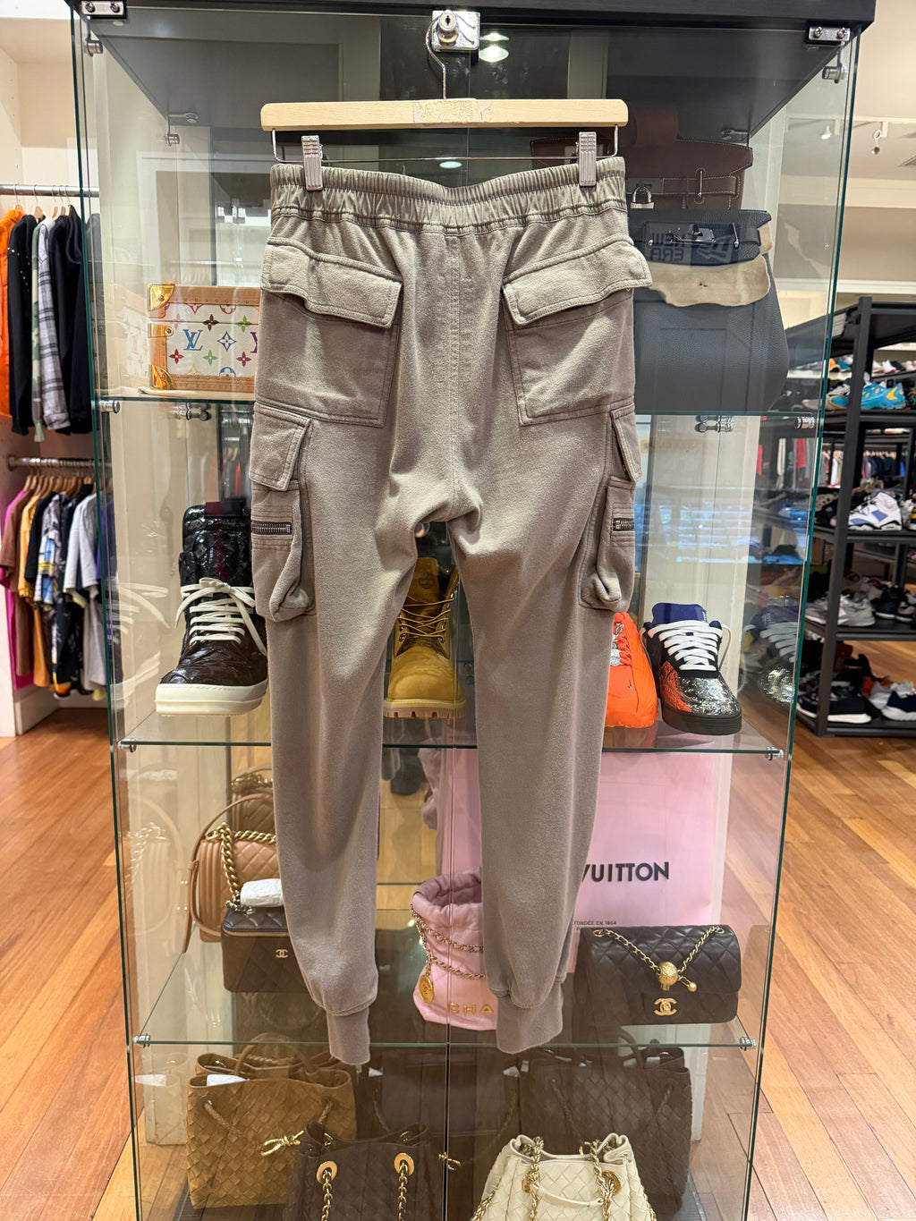 Rick Owens Mastodon Cargo
Joggers - Taupe