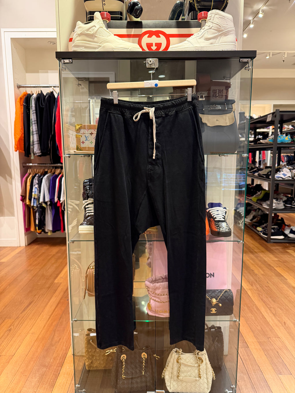 Rick Owens Prisoner Drop
Crotch Sweats- Black