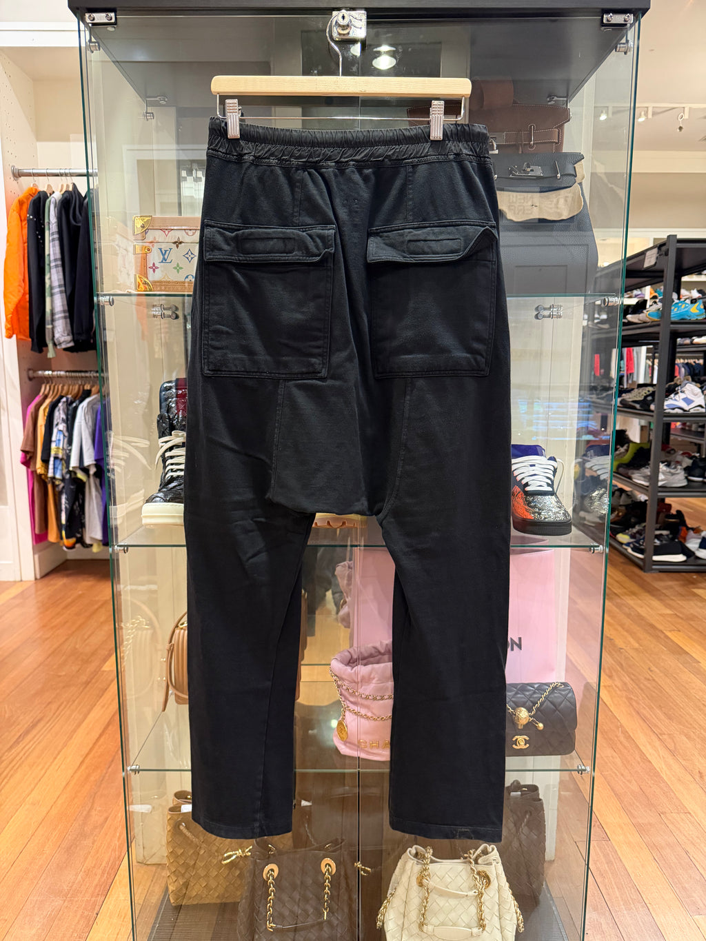 Rick Owens Prisoner Drop
Crotch Sweats- Black