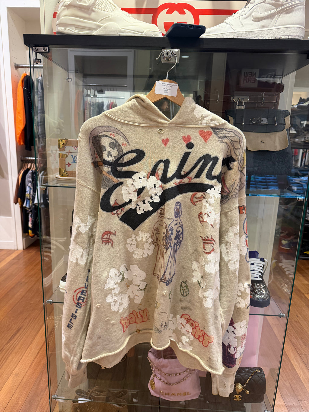 Saint Michael x Denim Tears Graffiti Hoodie