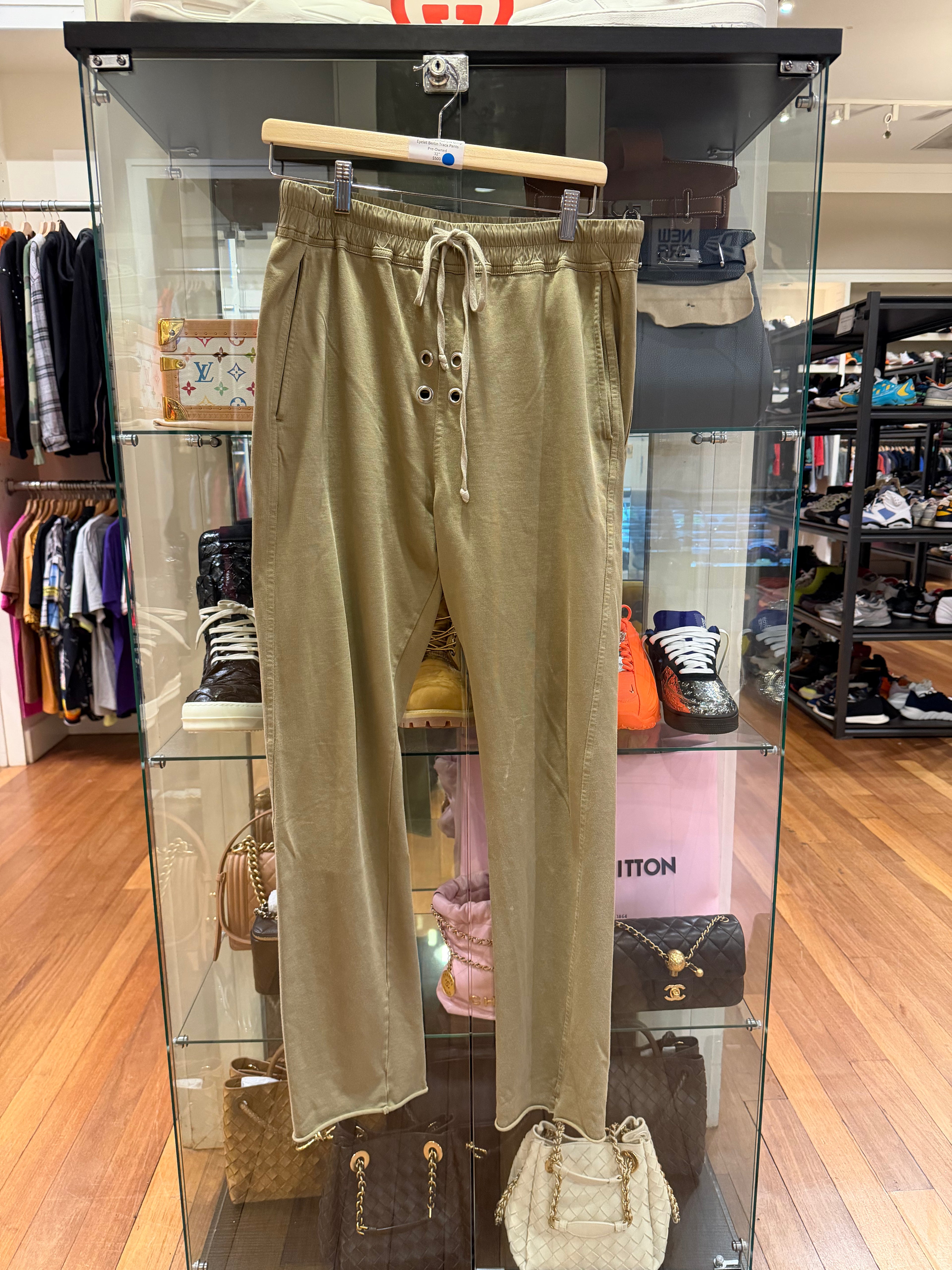 Rick Owens DRKSHDW Gimp
Eyelet Berlin Track Pants