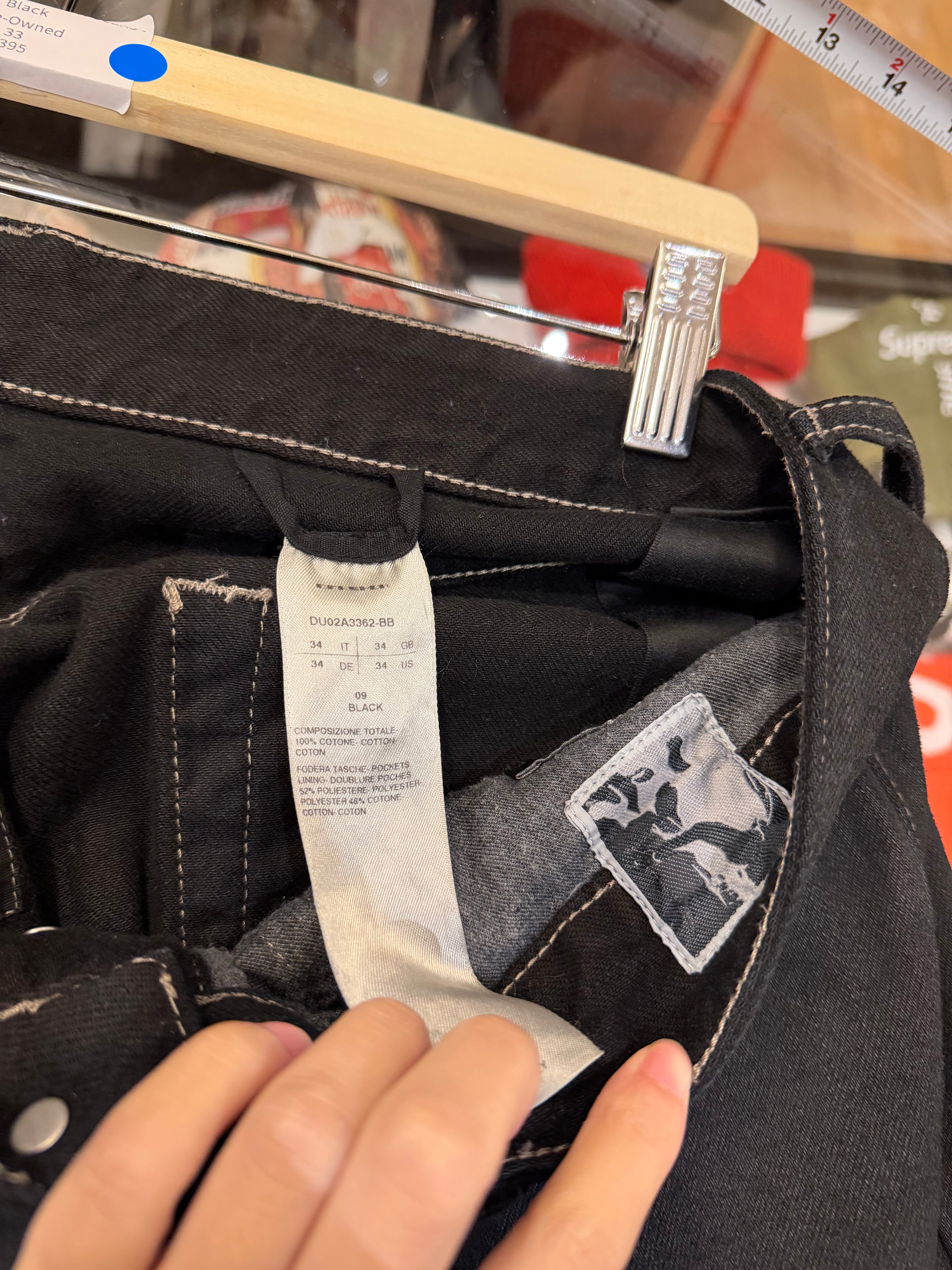 Rick Owens DRKSHDW Jeans -
Black