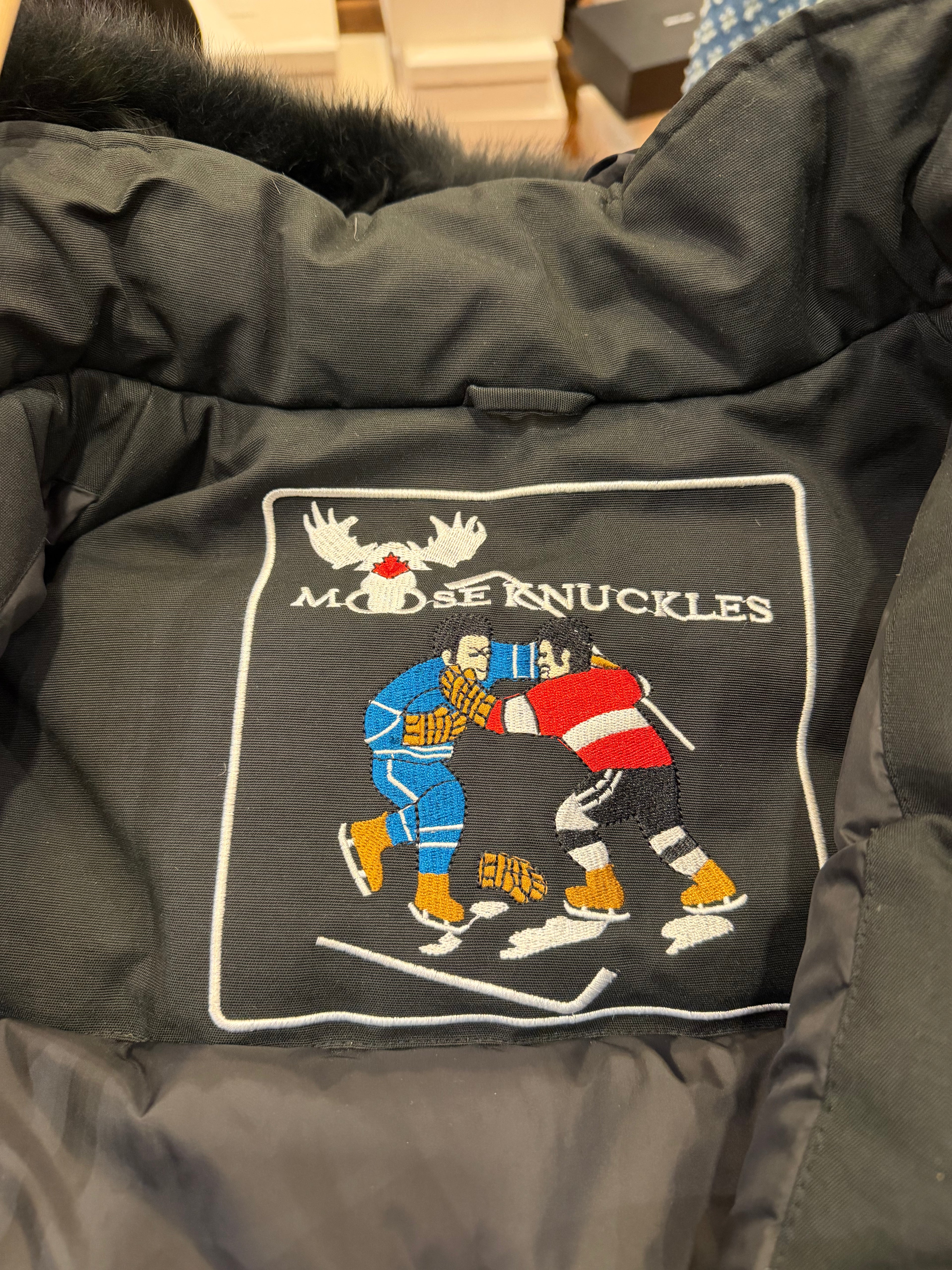 Moose Knuckles Parka Jacket
- Black