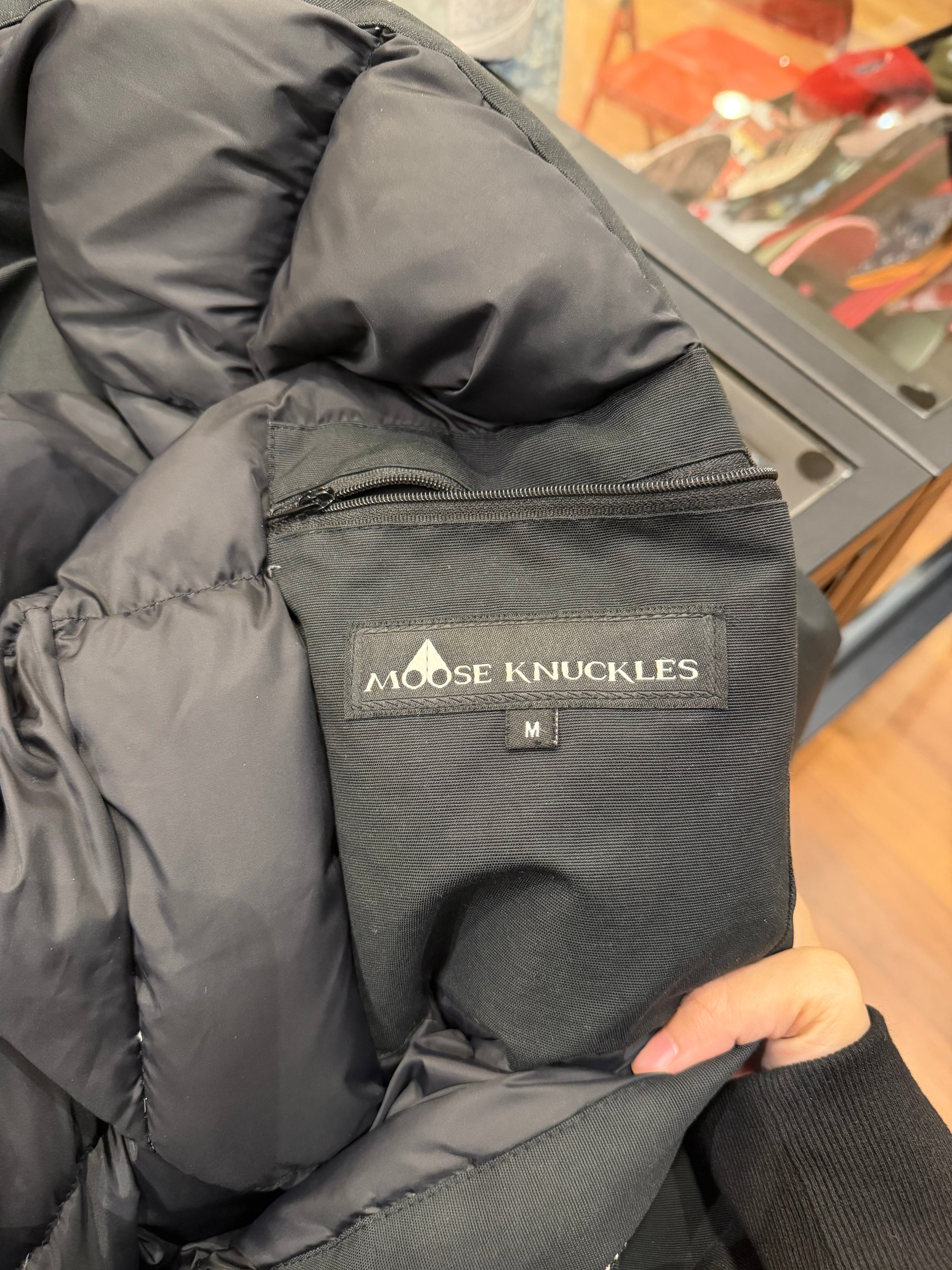 Moose Knuckles Parka Jacket
- Black