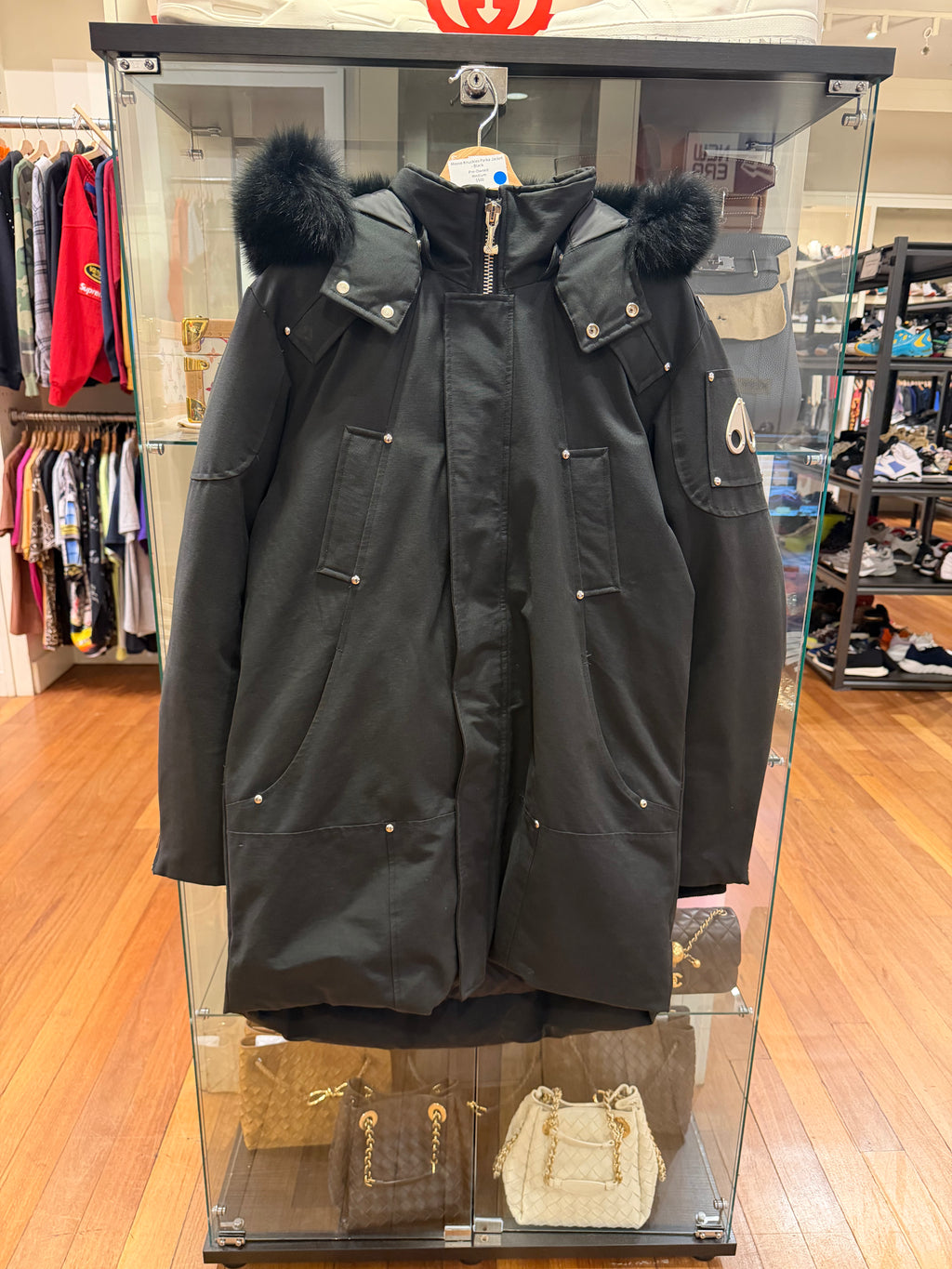 Moose Knuckles Parka Jacket
- Black