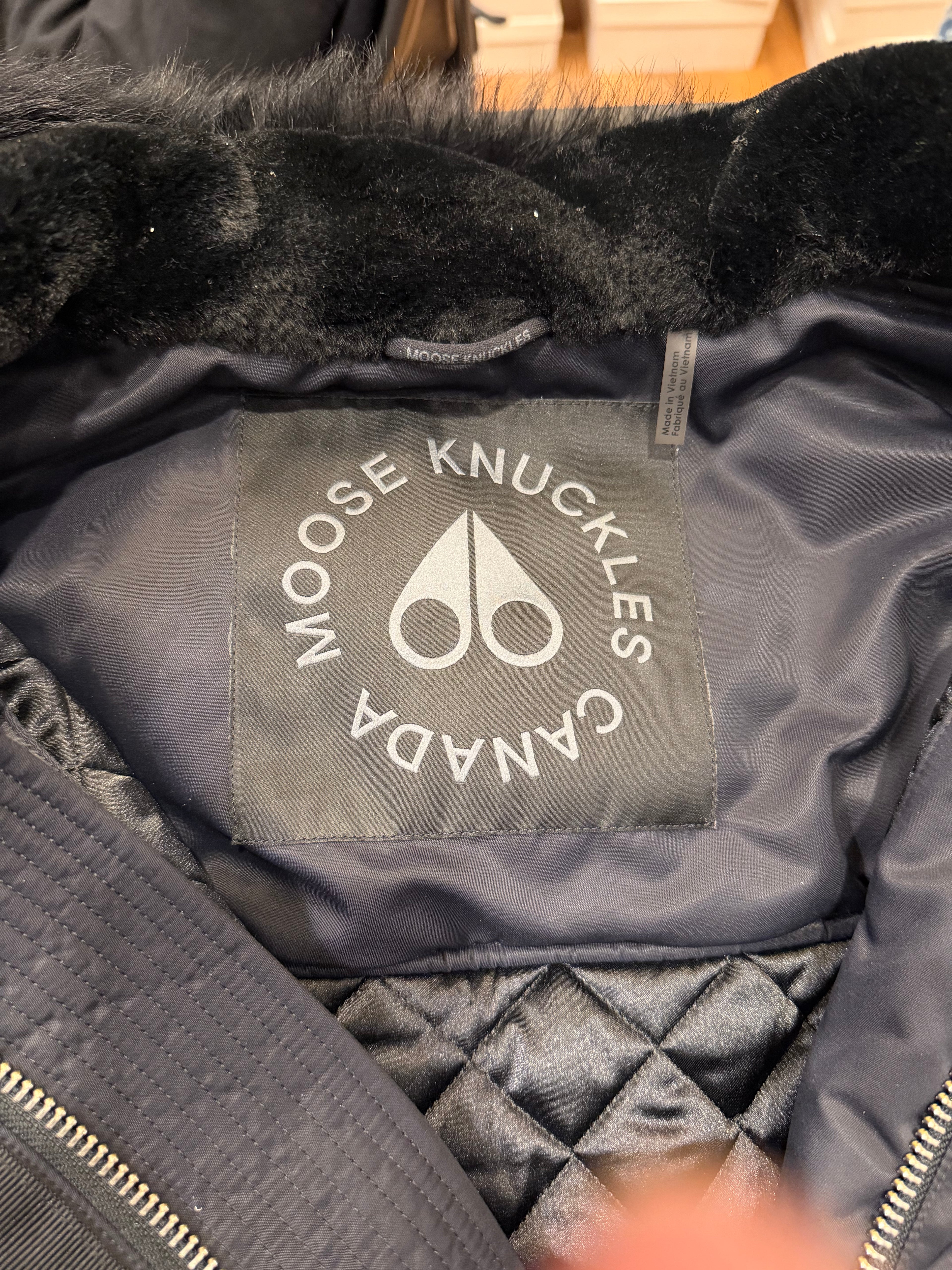 Moose Knuckles Bomber
Jacket - Black