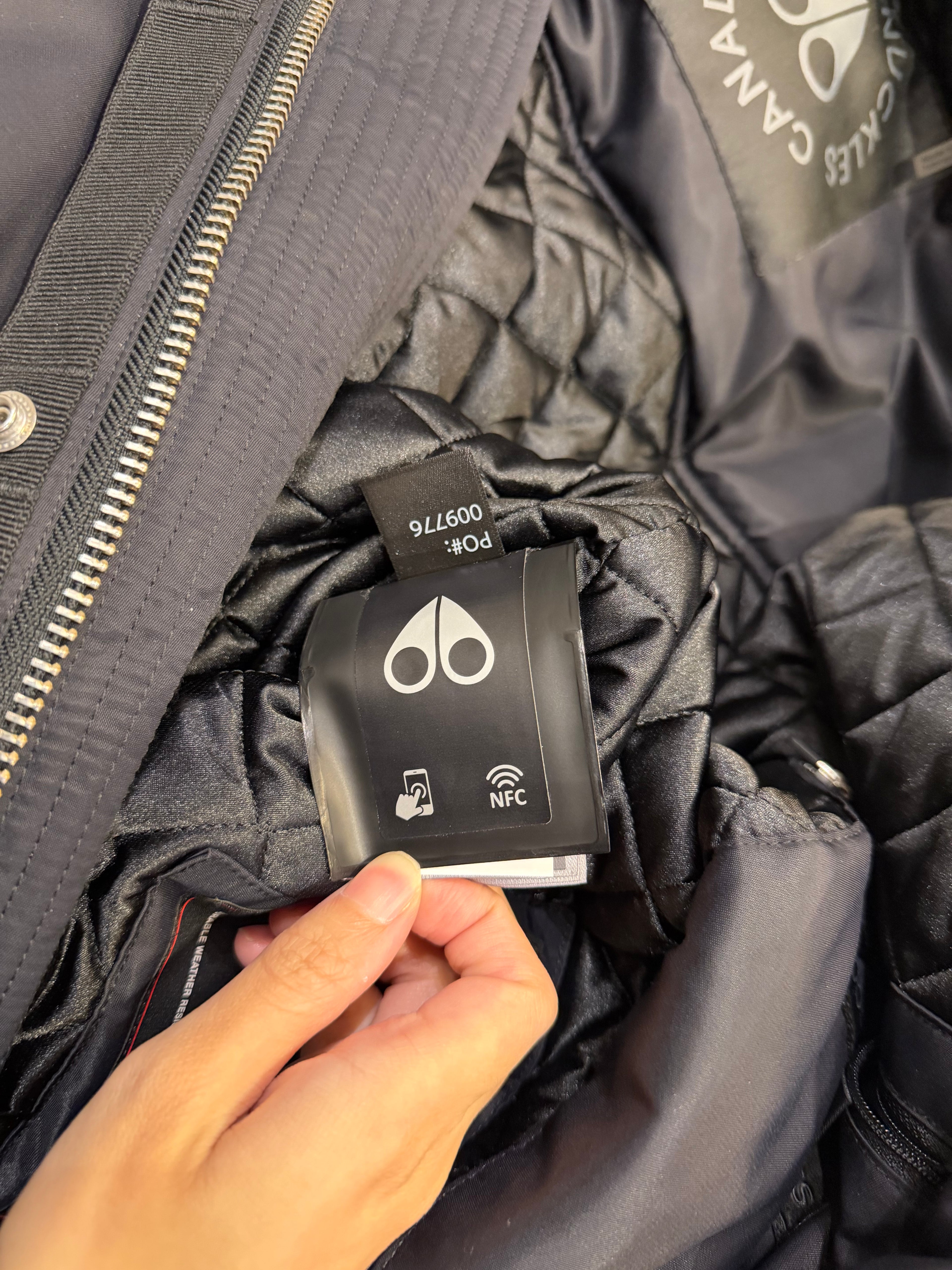 Moose Knuckles Bomber
Jacket - Black