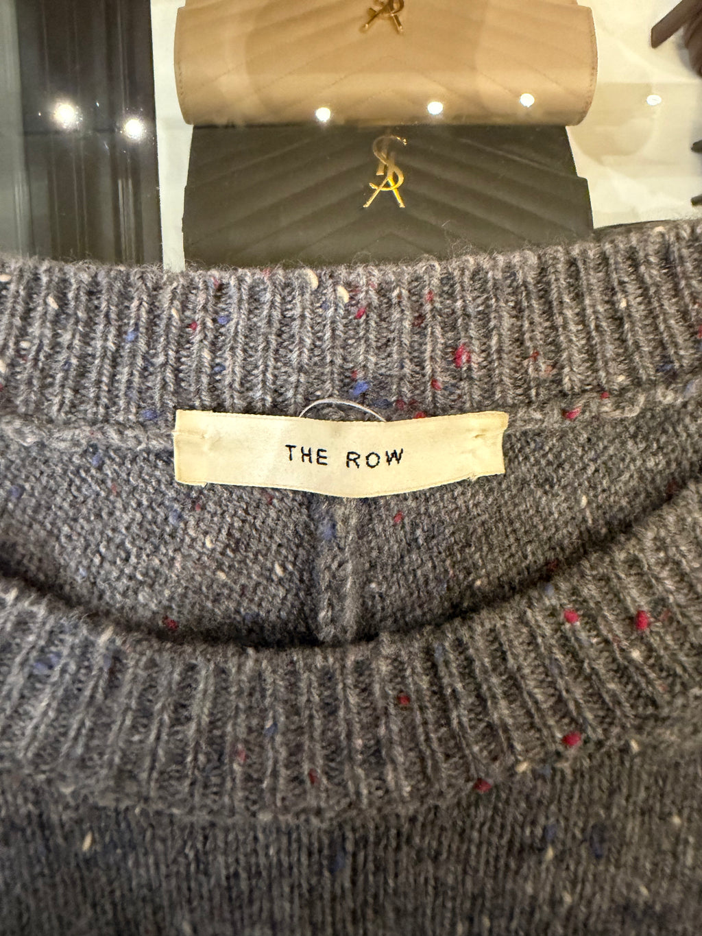 The Row Knit Wool Crewneck - Grey