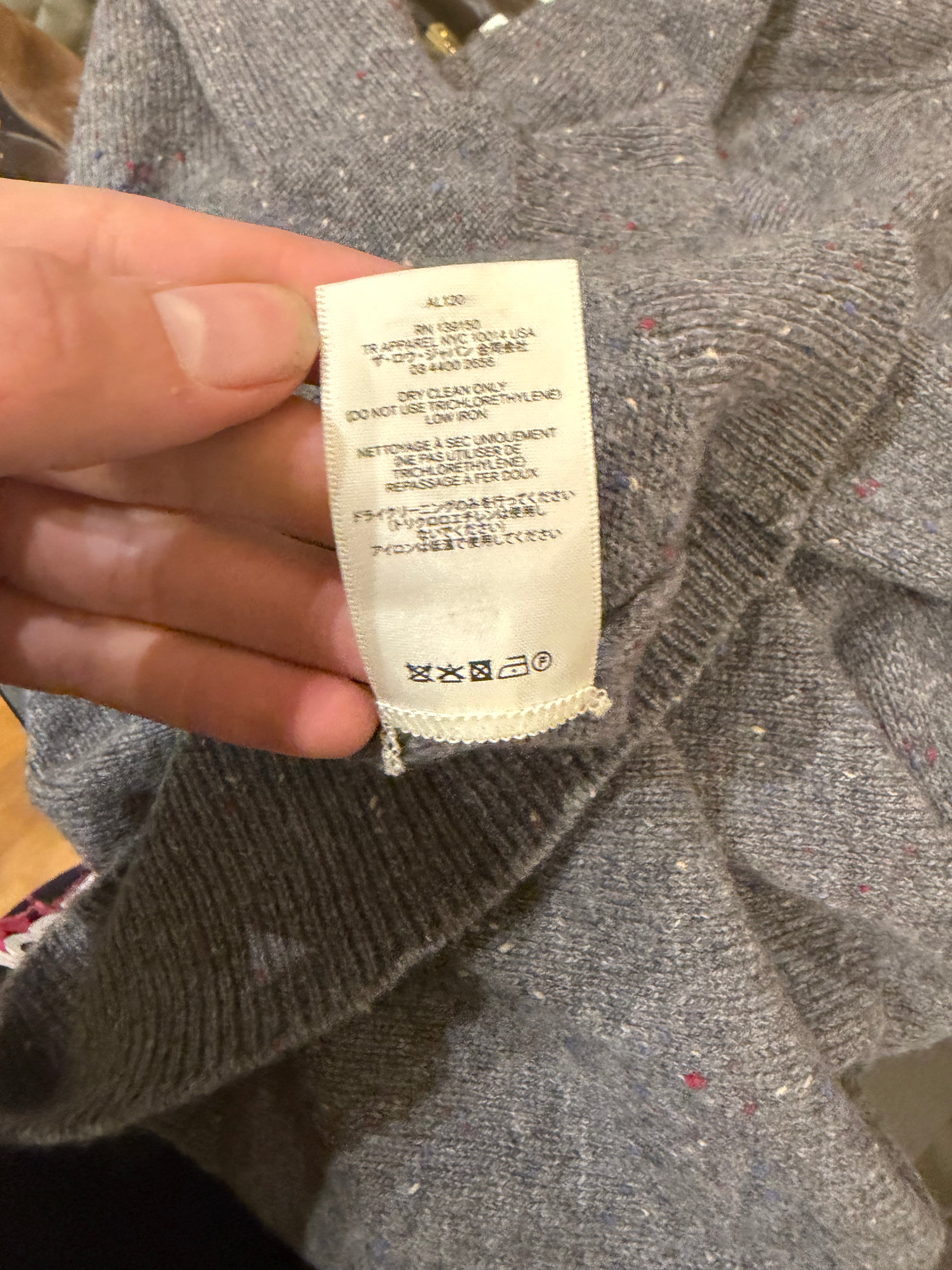The Row Knit Wool Crewneck - Grey