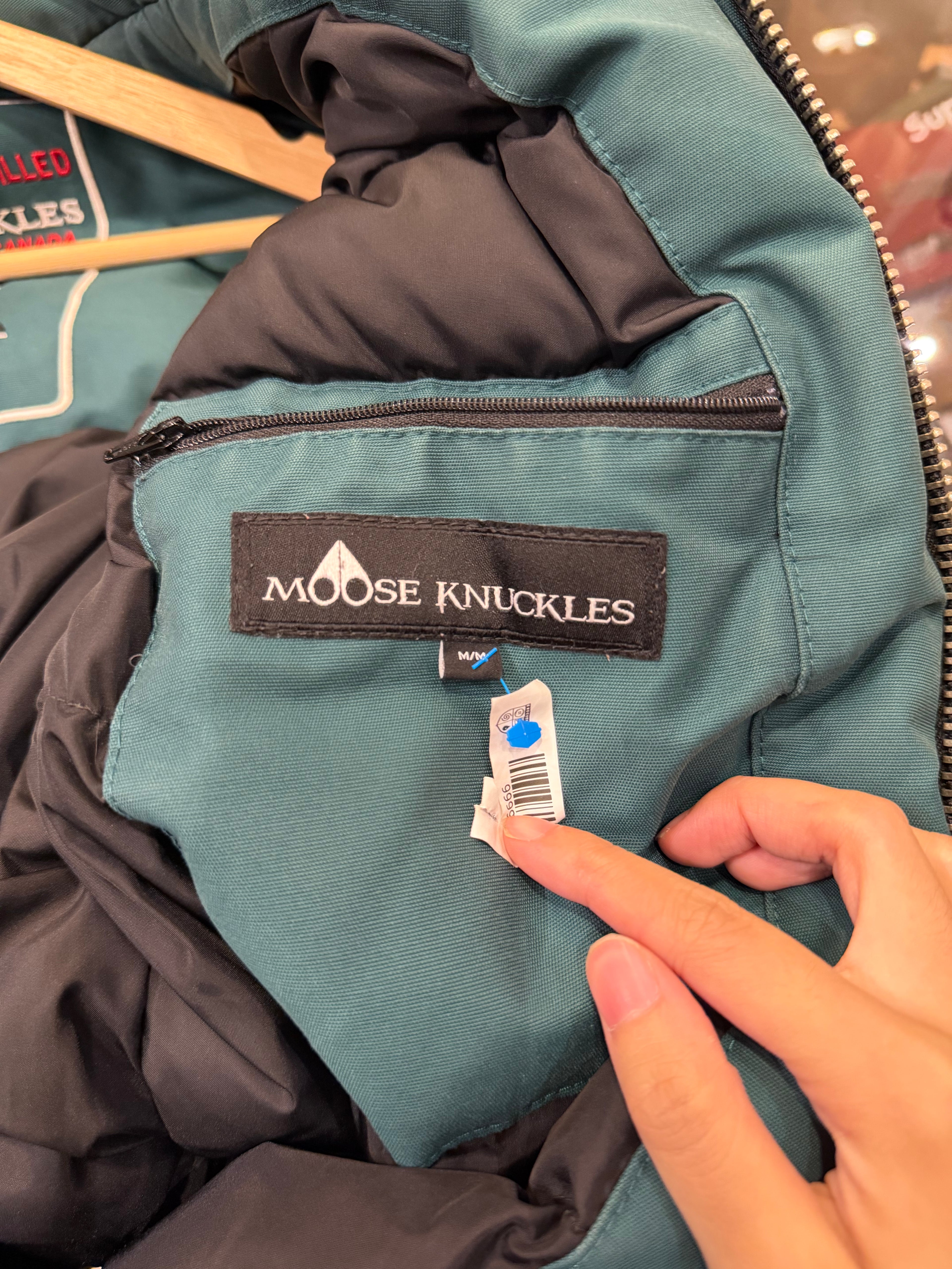 Moose Knuckles Vulpes agopus Down Jacket - Green