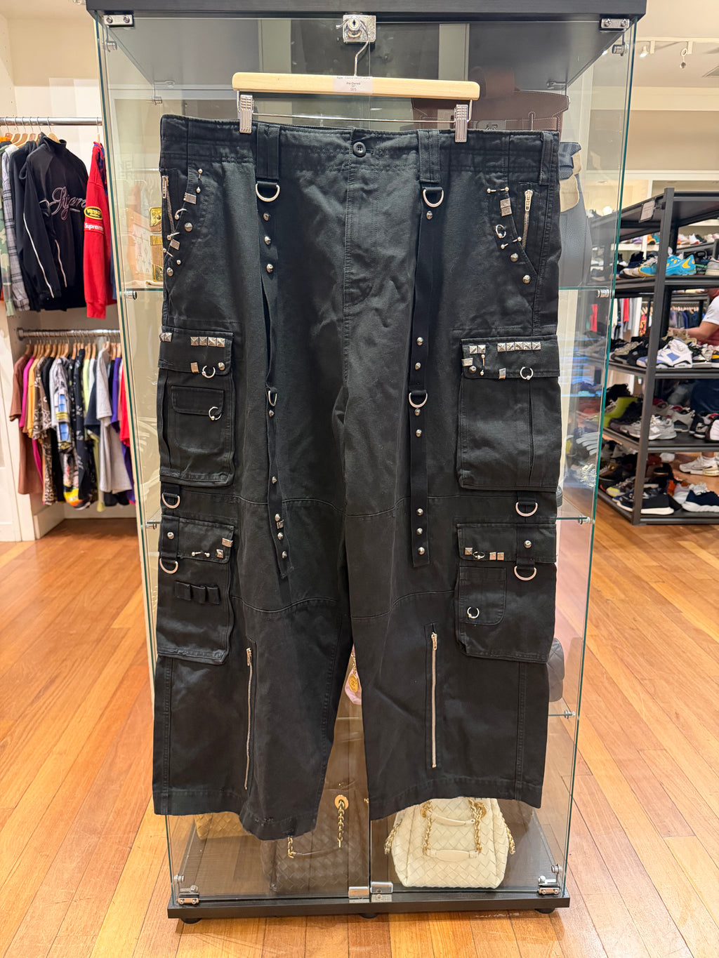 Balenciaga Pierced Cargo Raver Pants