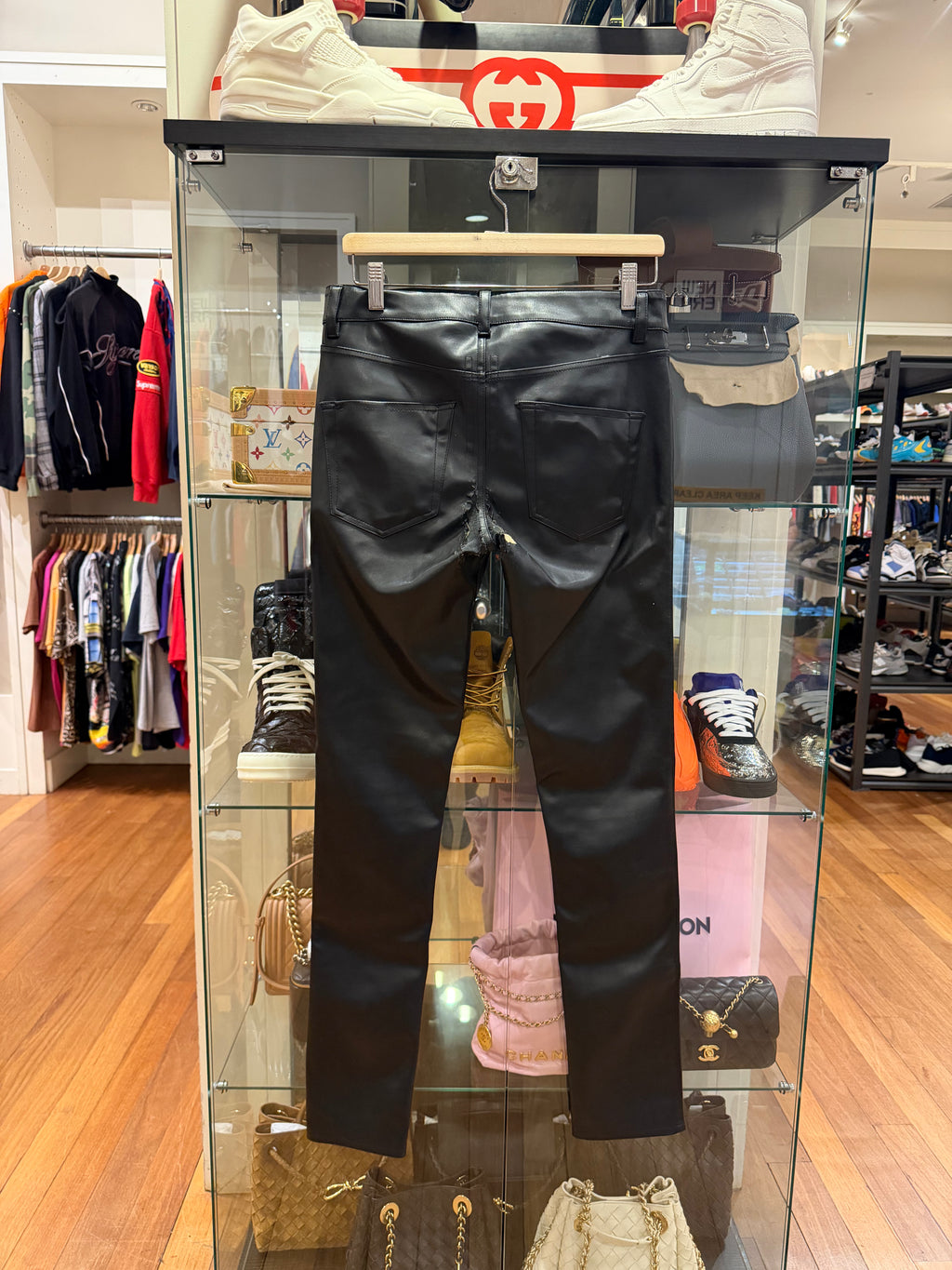 Rick Owens Vegan Leather Pants