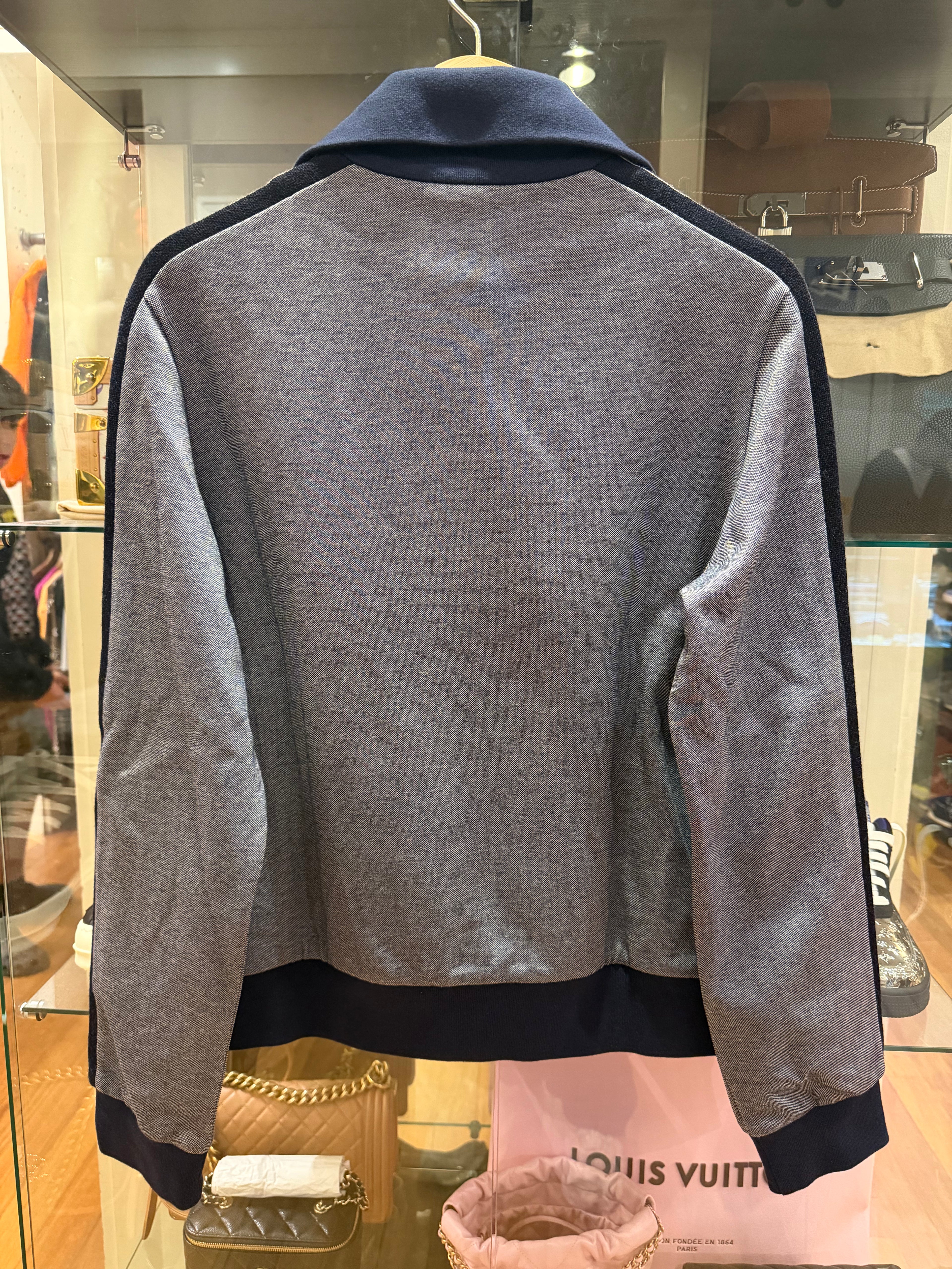 Miu Miu Deux-Tonal Knit WMN Track Jacket