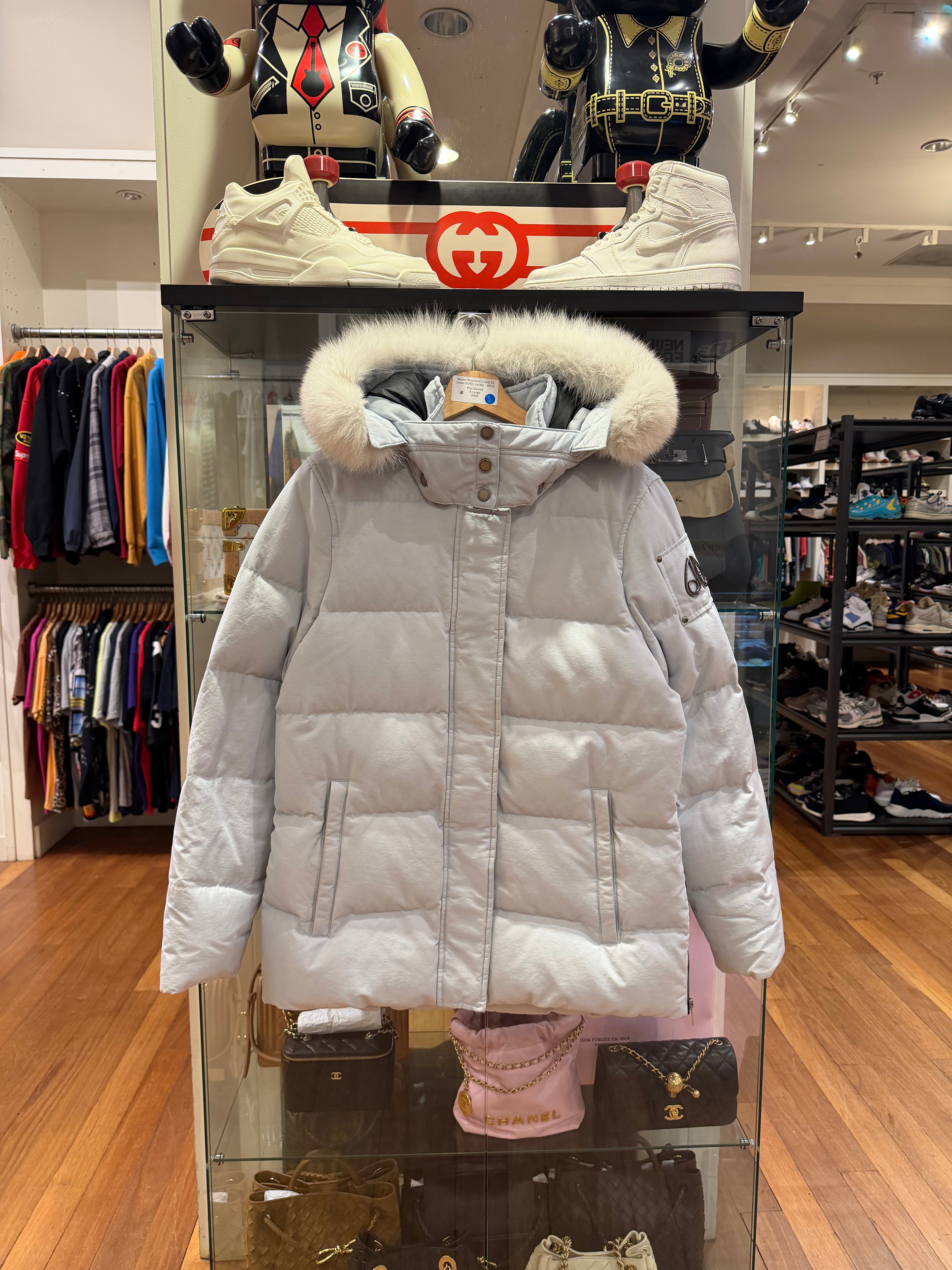 Moose Knuckles Cloud 3Q
Down Puffer Jacket - Baby Blue/Sky Blue