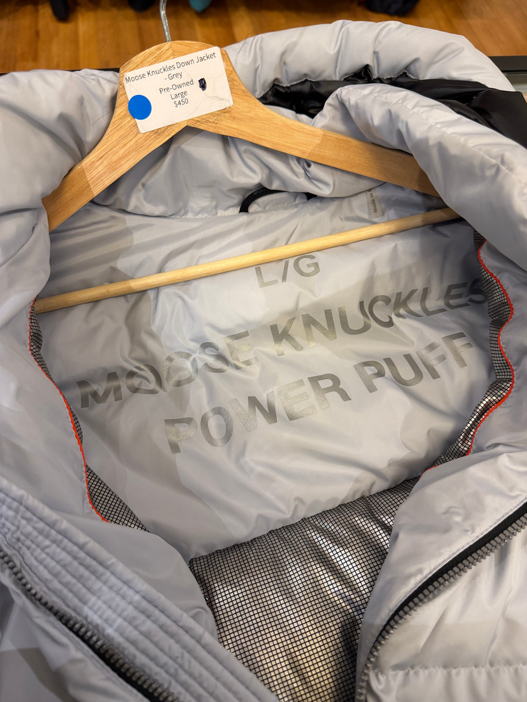 Moose Knuckles Down Jacket
- Grey