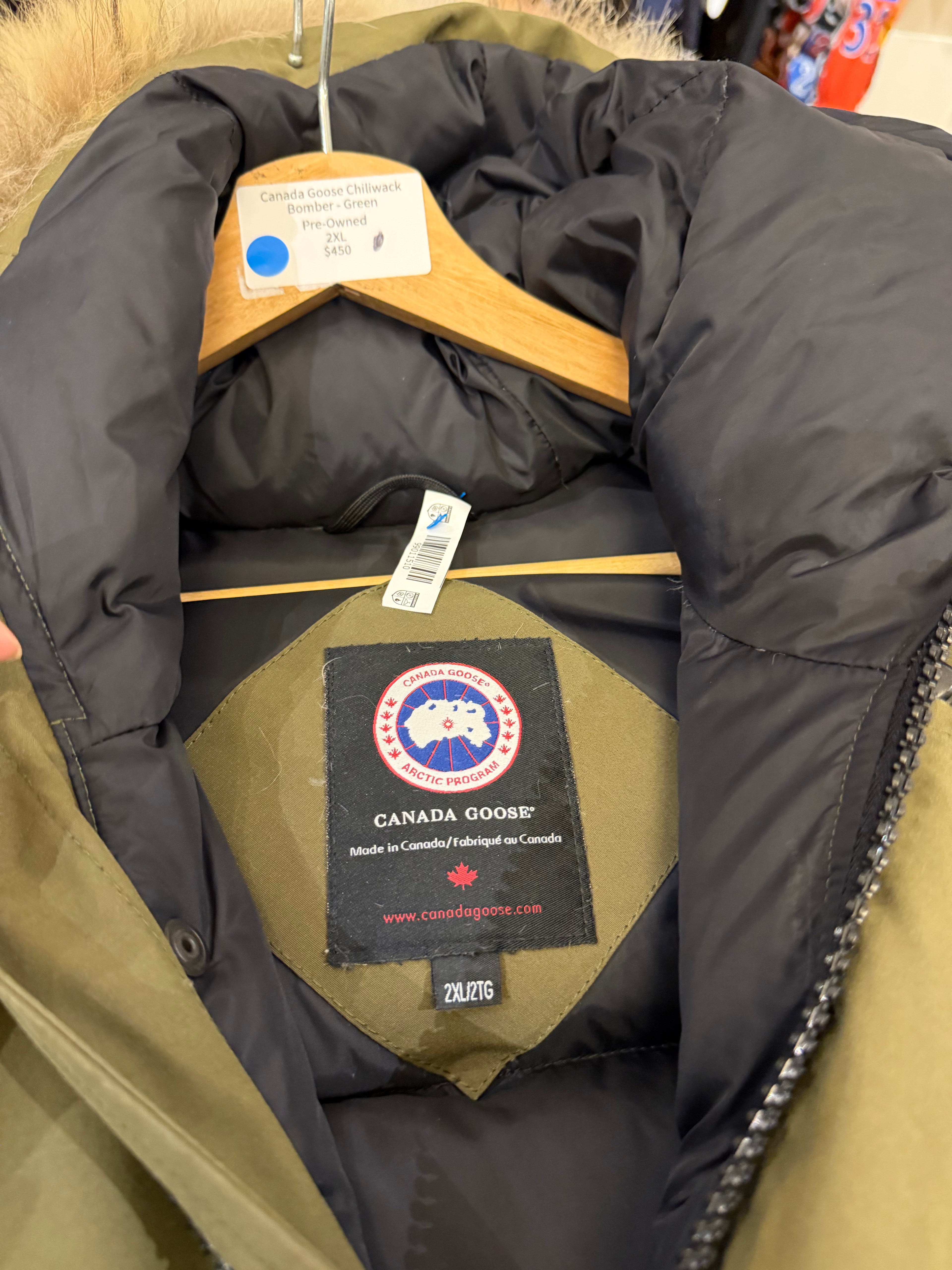 Canada Goose Chiliwack
Bomber - Green