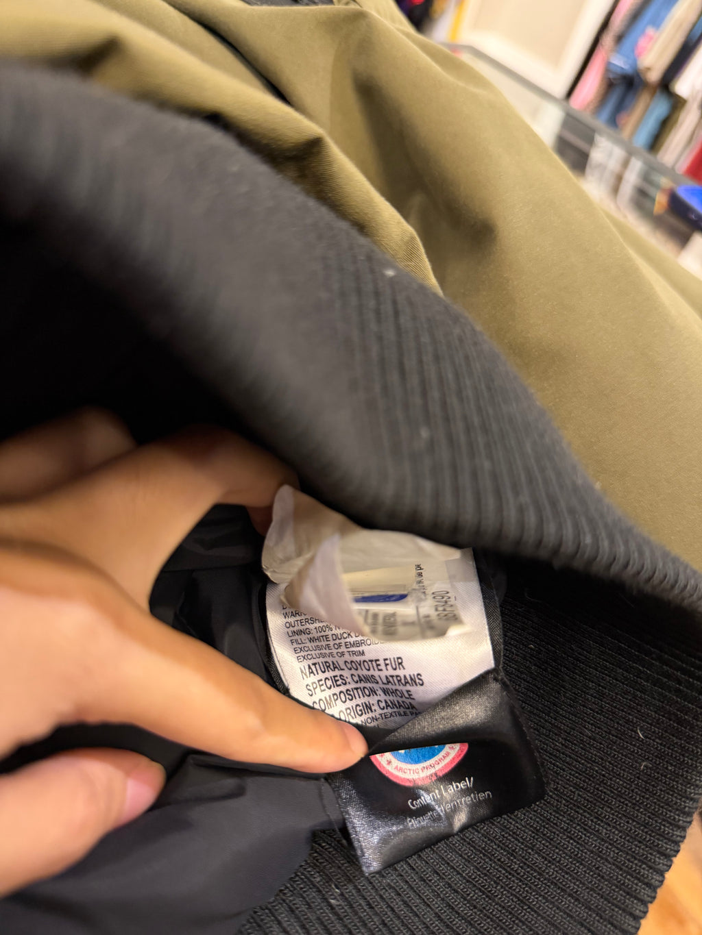 Canada Goose Chiliwack
Bomber - Green
